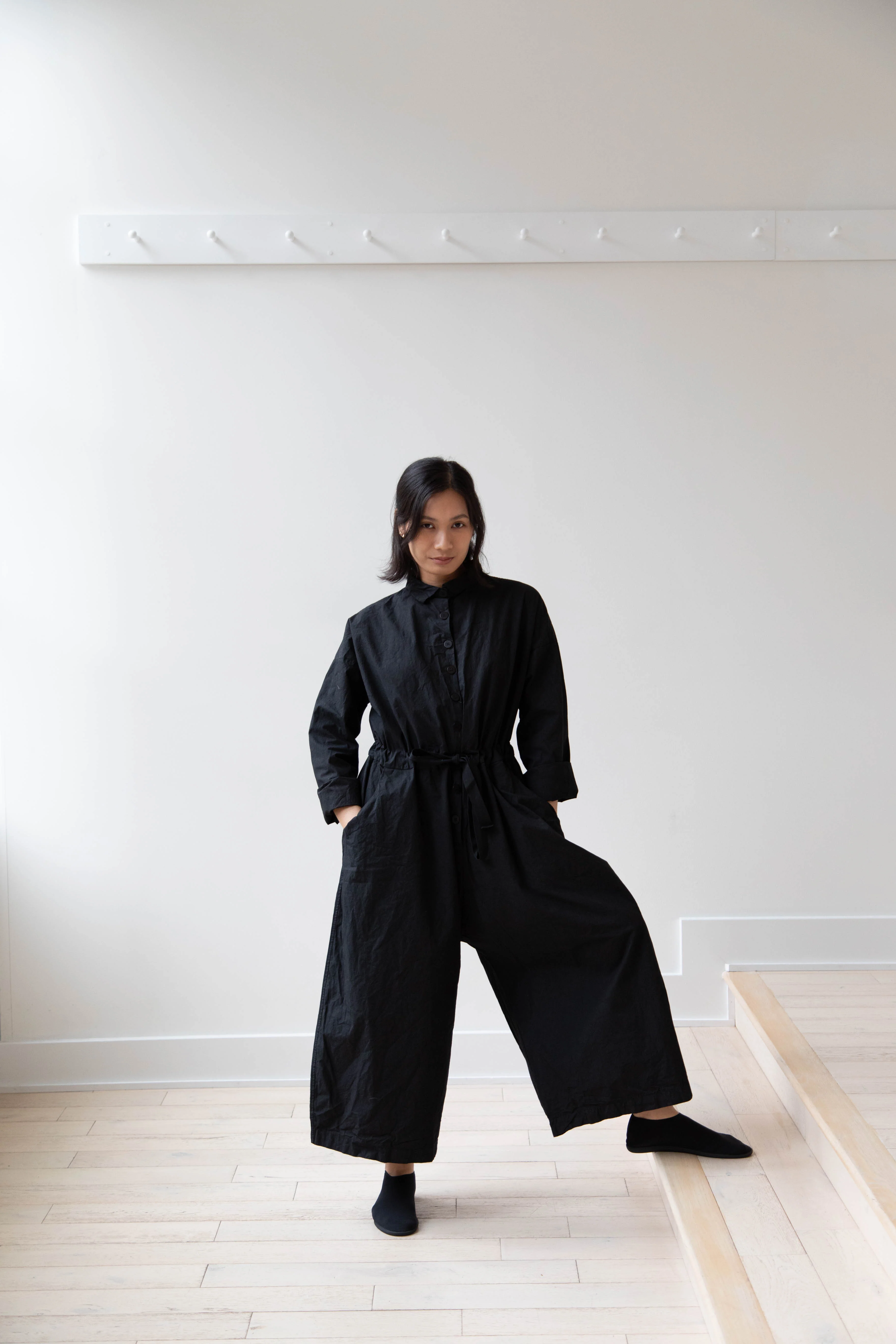 Album di Famiglia | Cargo Jumpsuit CC in Black - Image 42