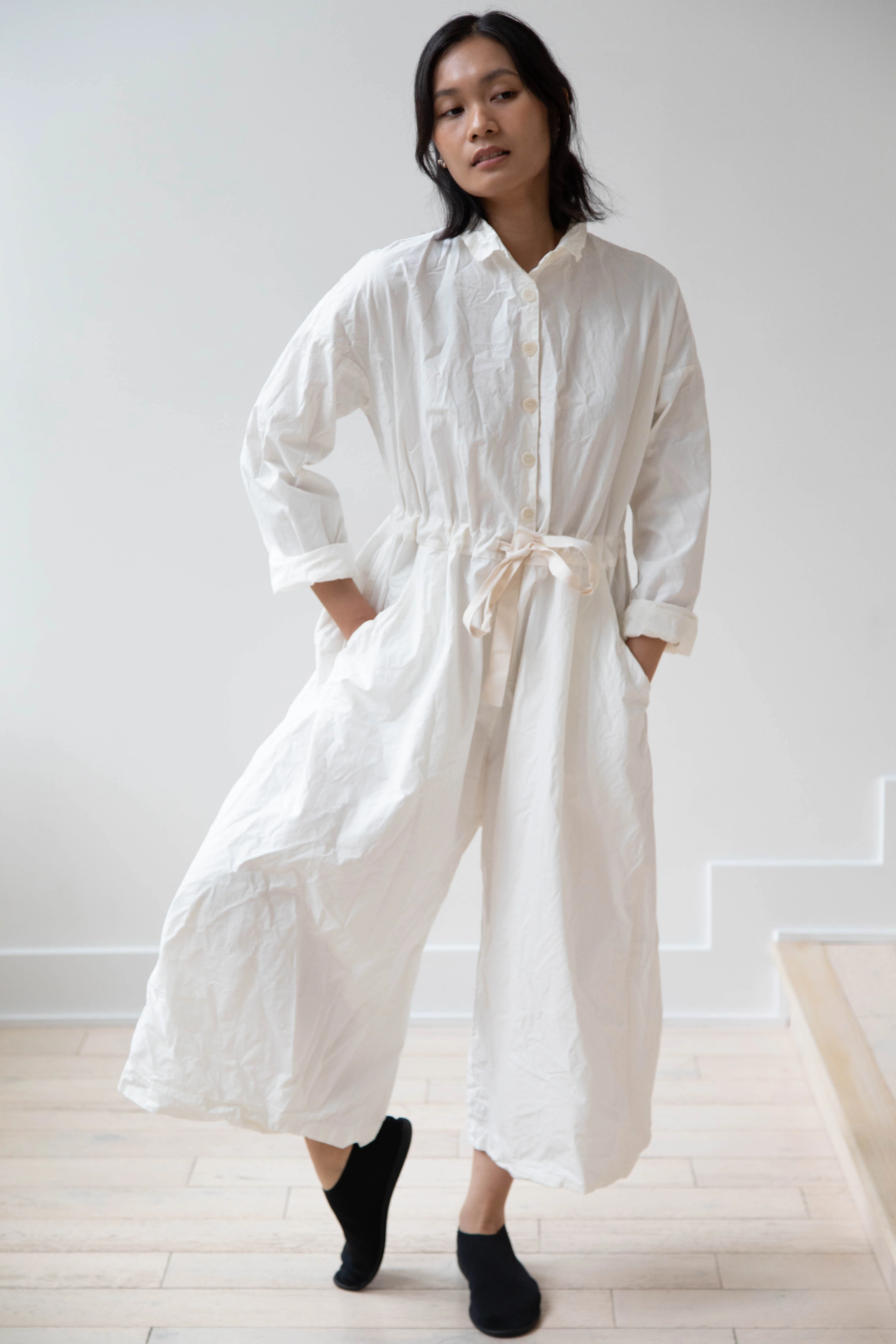 Album di Famiglia | Cargo Jumpsuit CC in Milk - Image 30