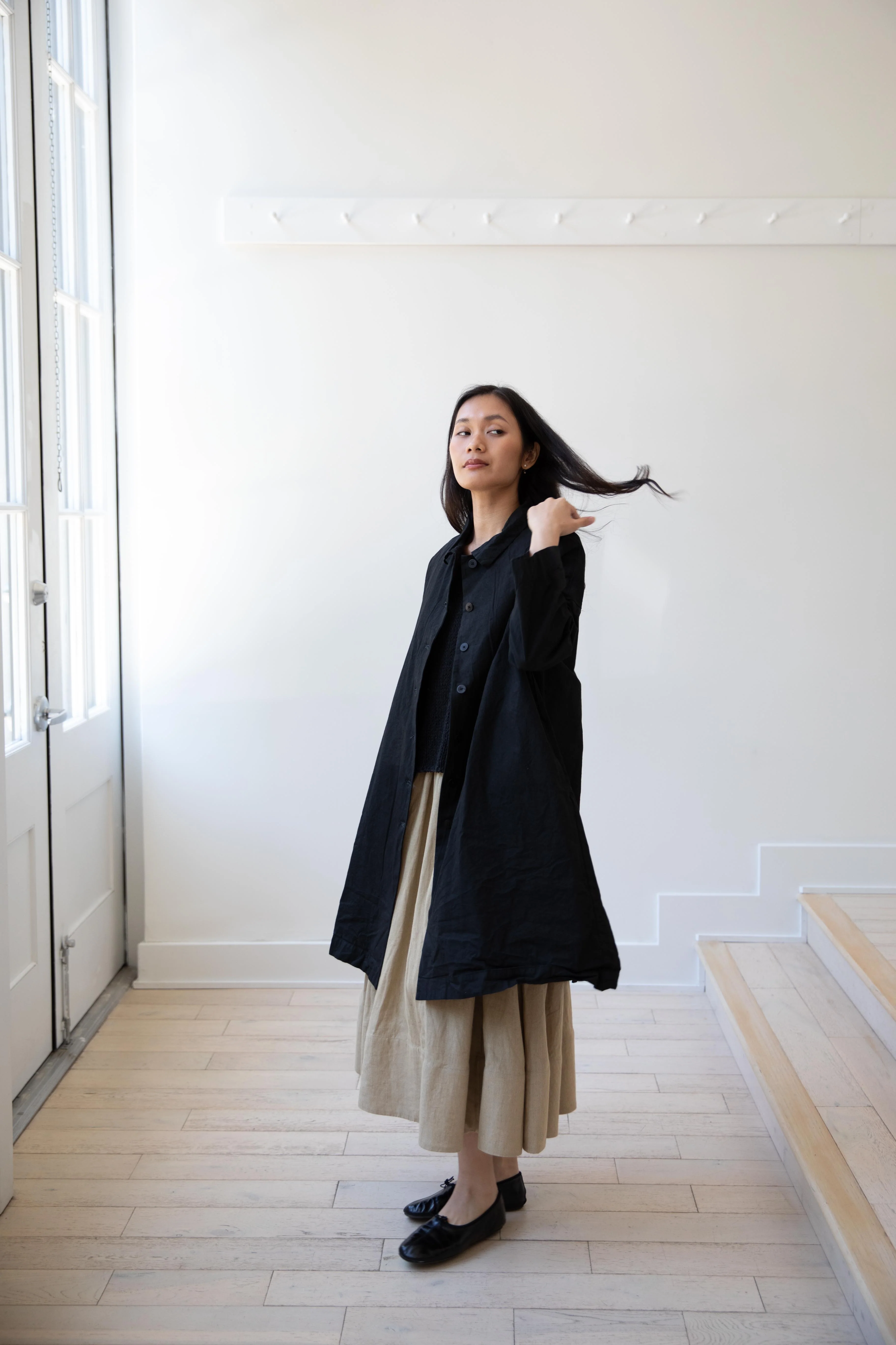 Album di Famiglia | Easy Coat CC in Black - Image 4