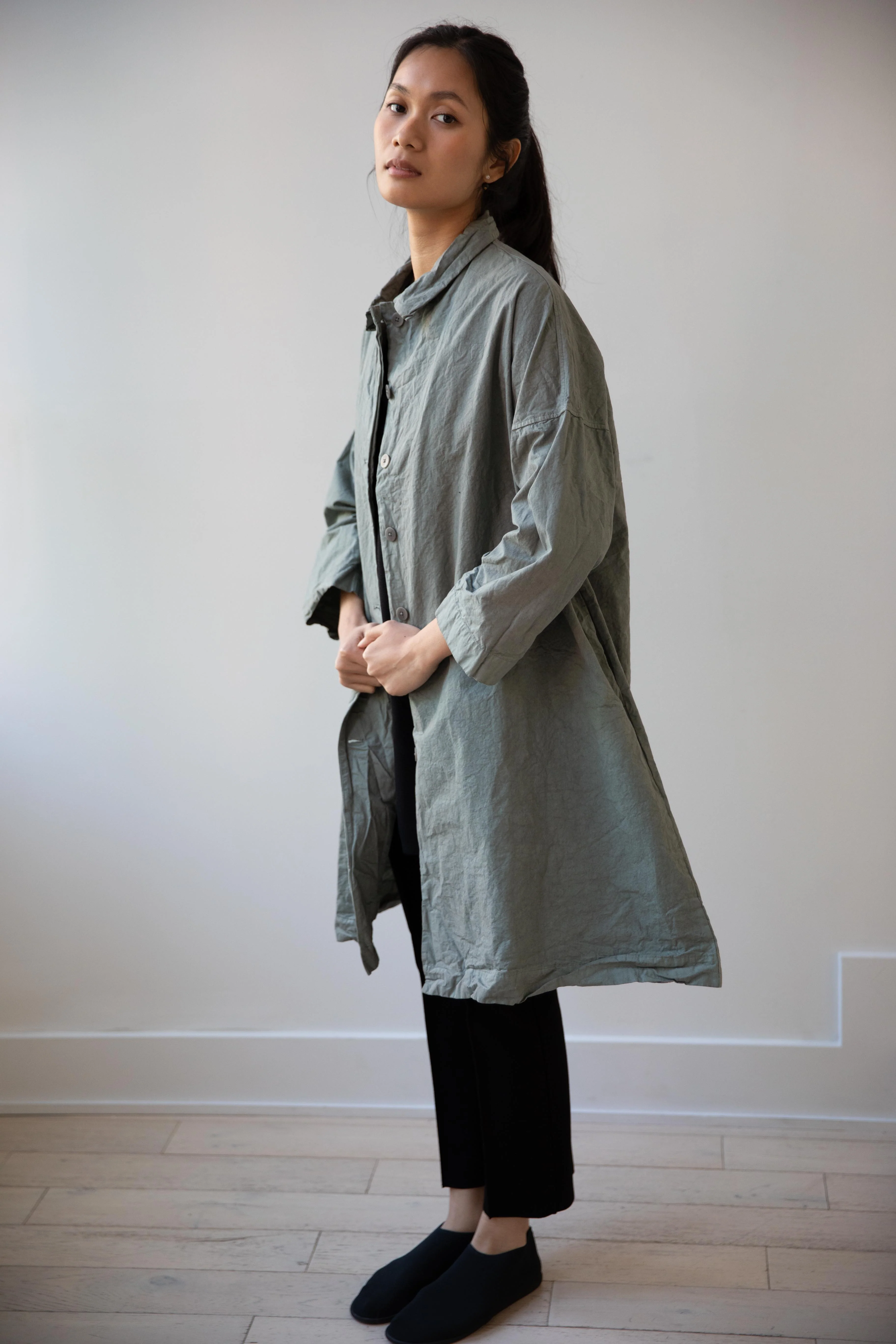 Album di Famiglia | Easy Coat CC in Sage - Image 2