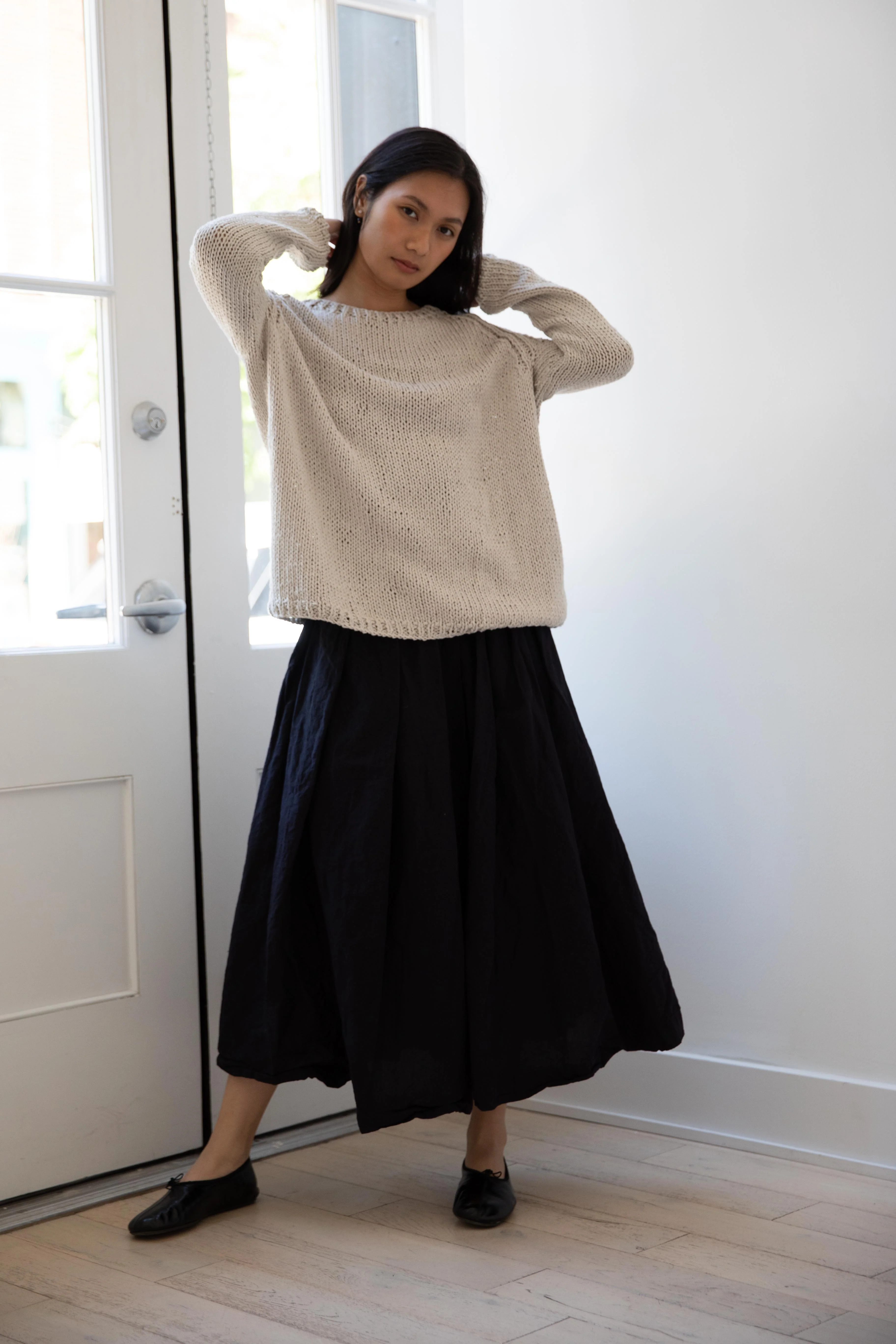 Album di Famiglia | HK Bourrette Silk Pullover in Off White - Image 20