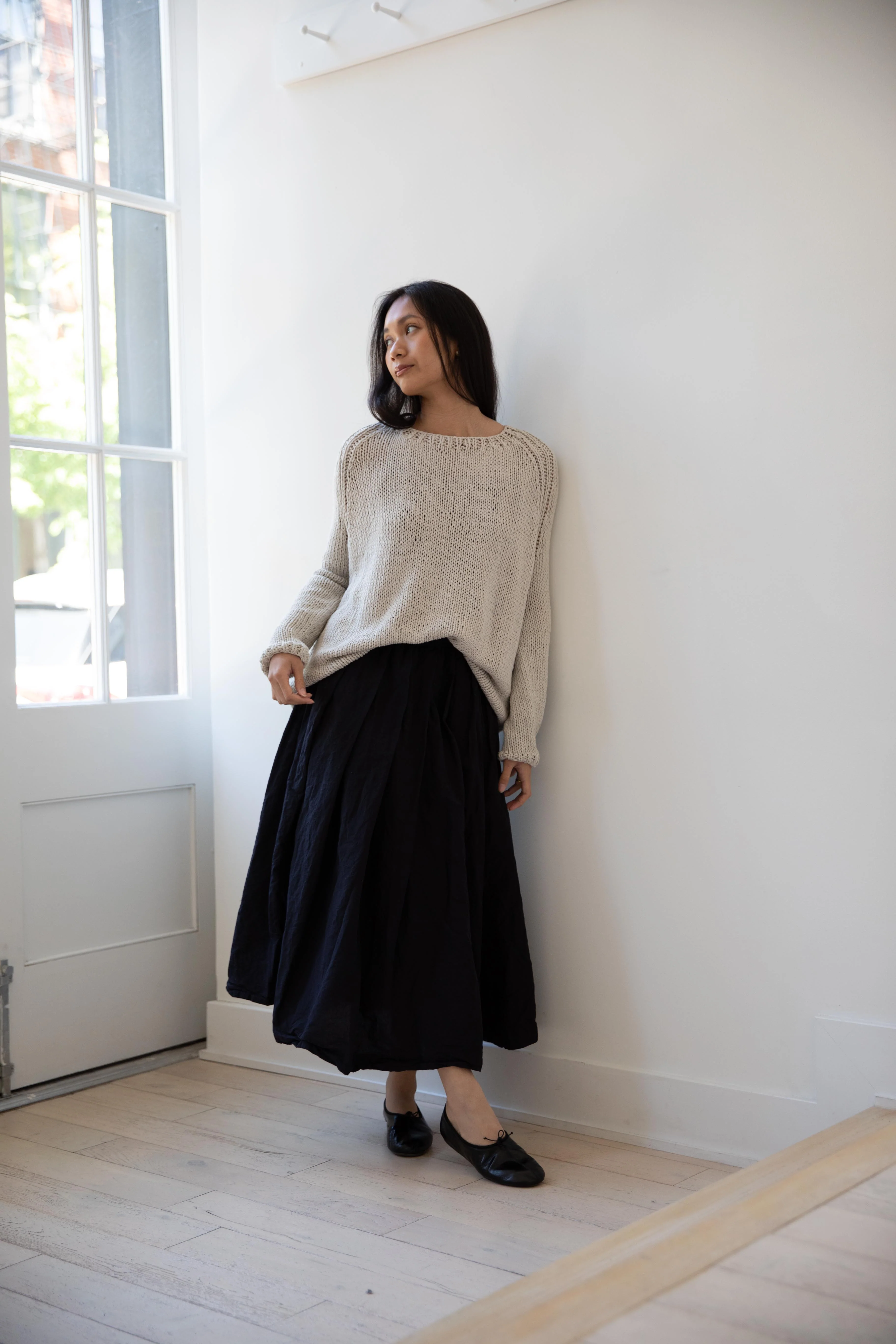 Album di Famiglia | HK Bourrette Silk Pullover in Off White - Image 26