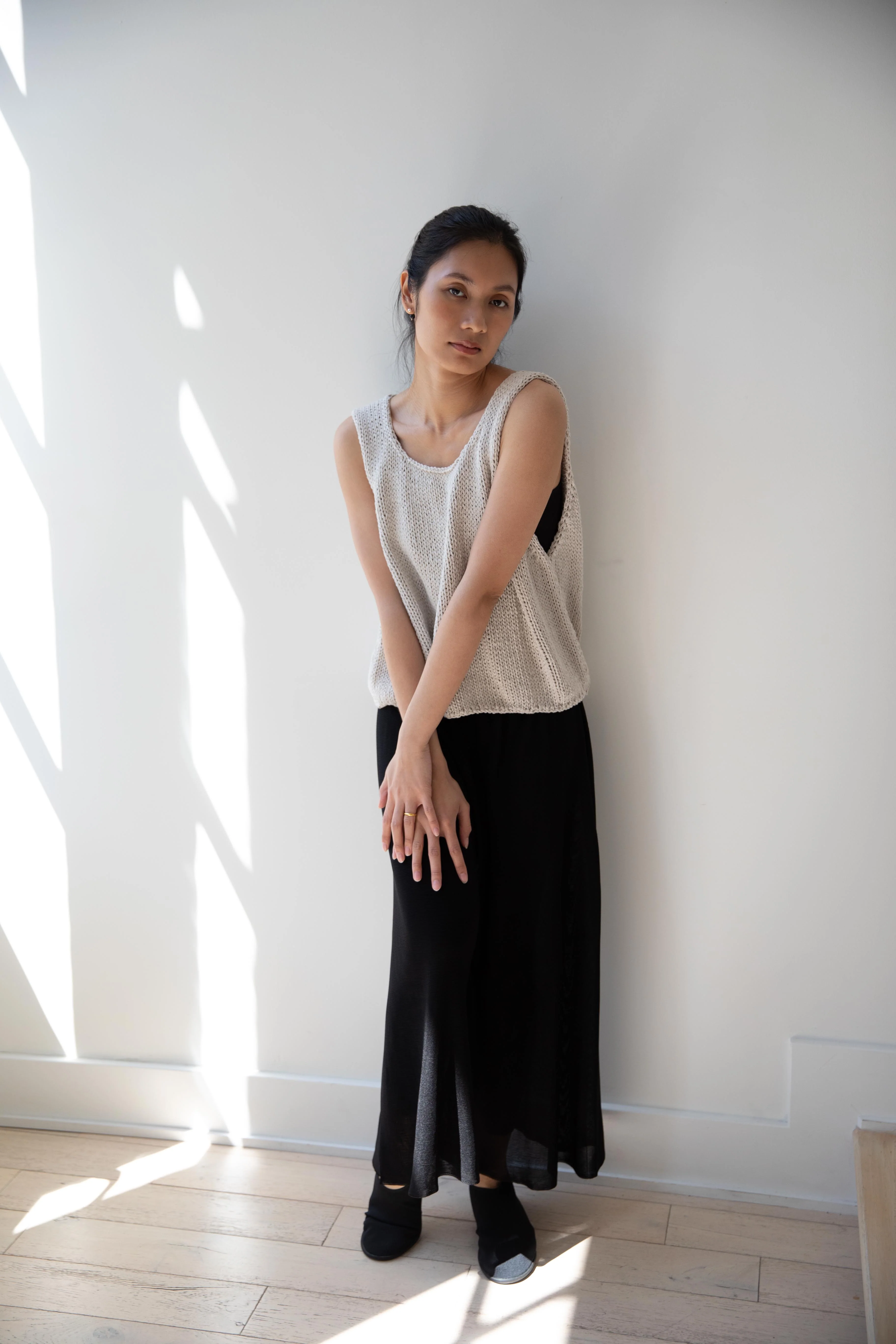 Album di Famiglia | HK Bourrette Silk Vest in Off White - Image 12
