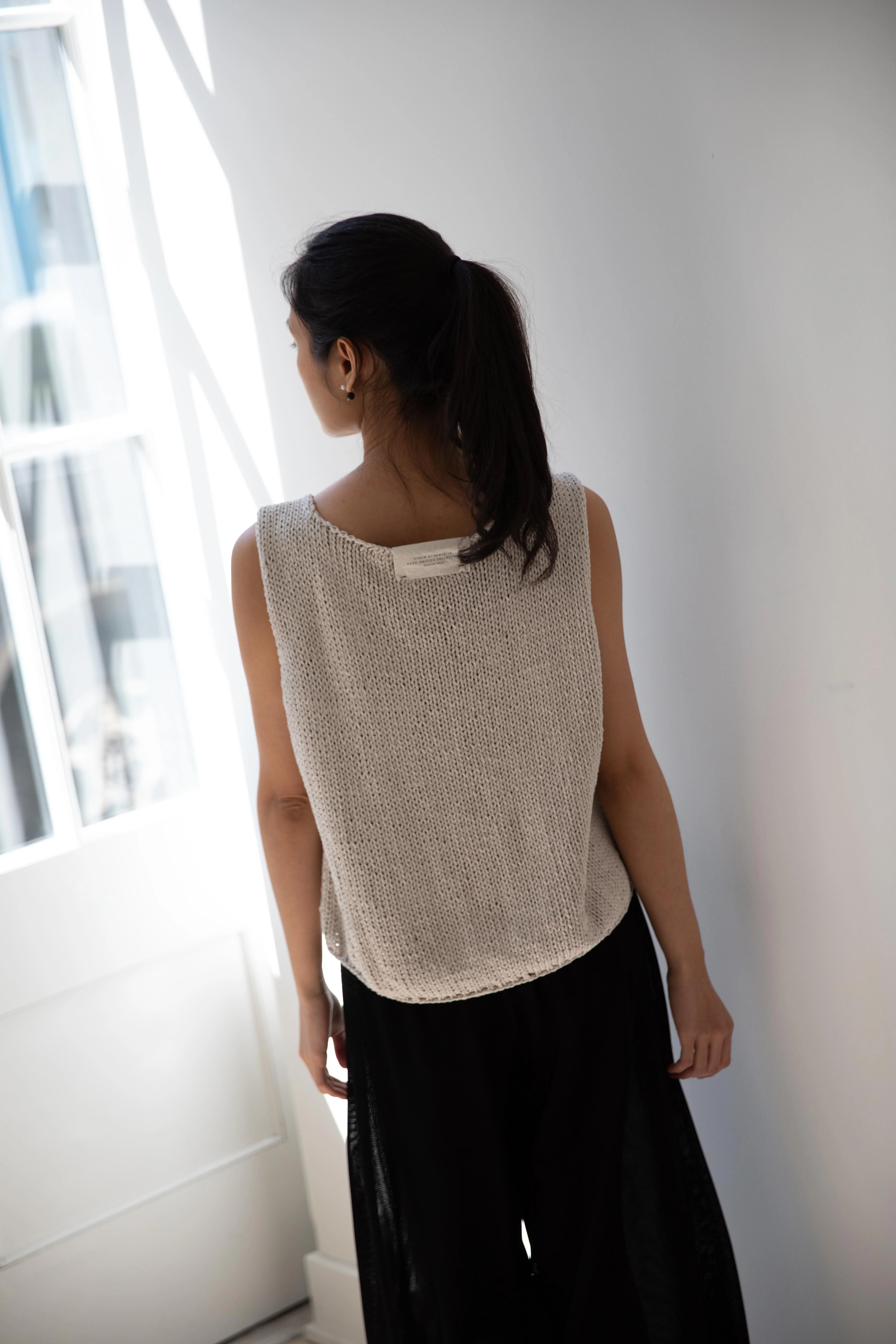 Album di Famiglia | HK Bourrette Silk Vest in Off White - Image 13