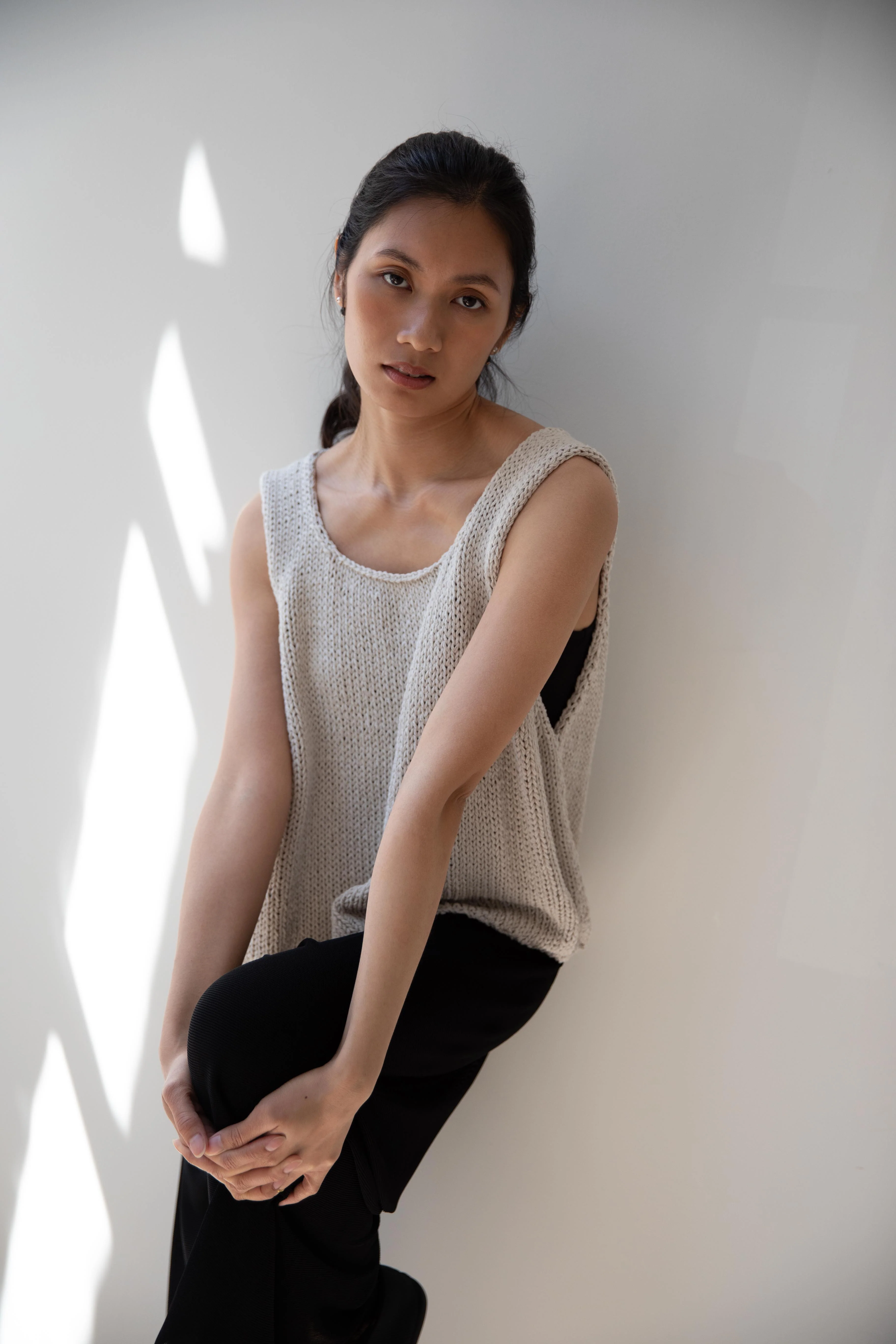 Album di Famiglia | HK Bourrette Silk Vest in Off White - Image 23