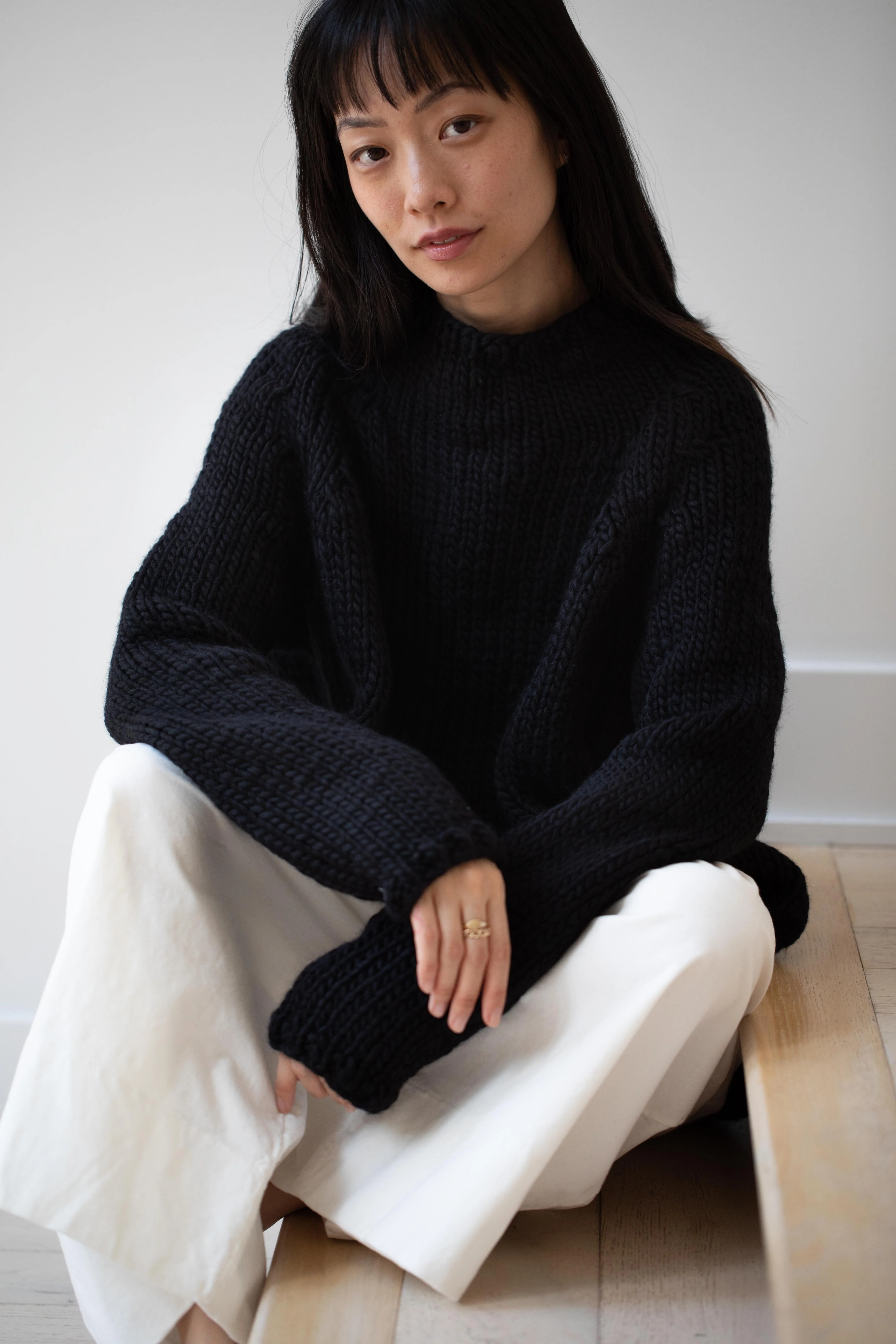 Album di Famiglia | HK Dolcevita Sweater in Black - Image 11