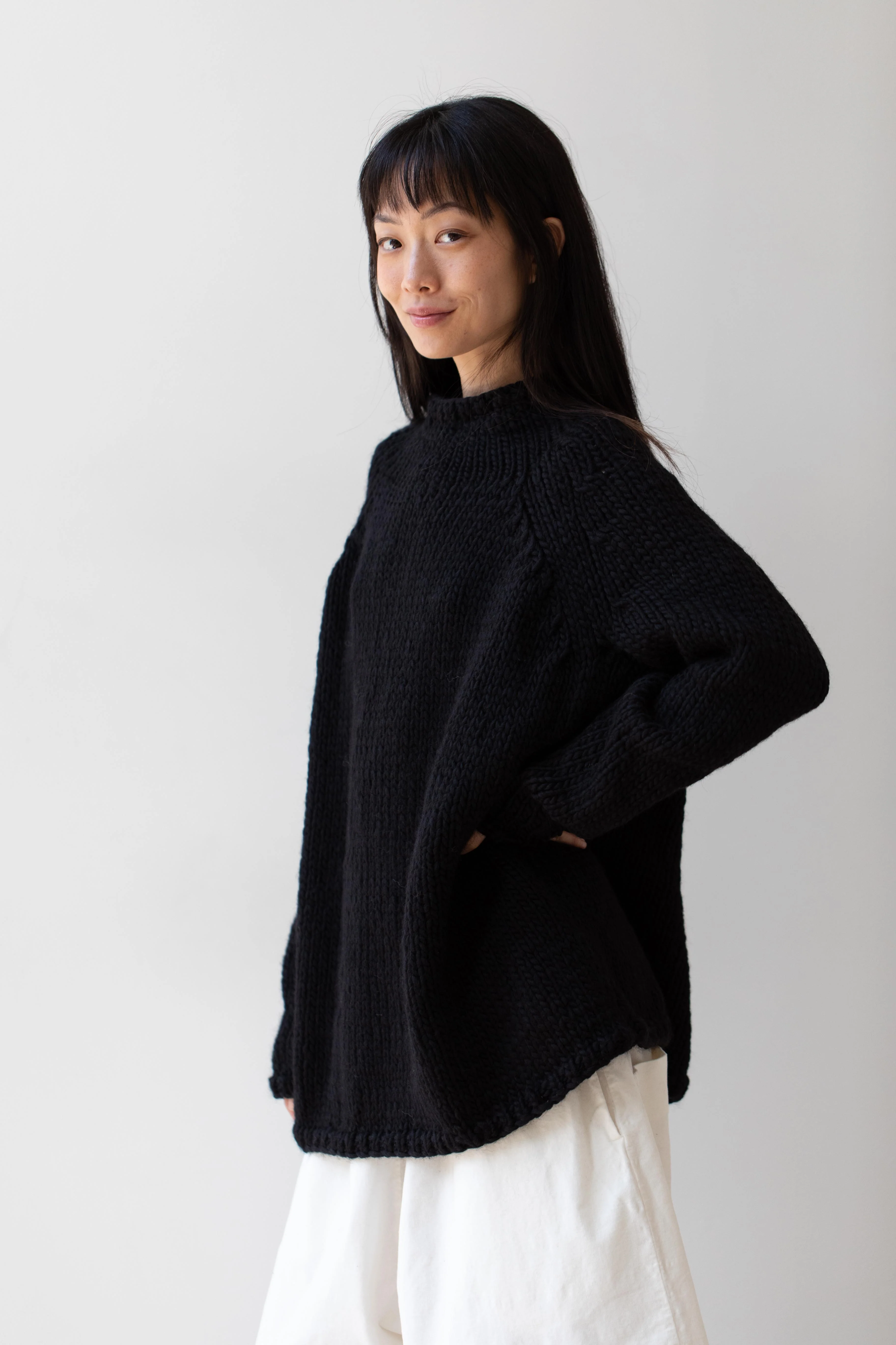 Album di Famiglia | HK Dolcevita Sweater in Black - Image 3