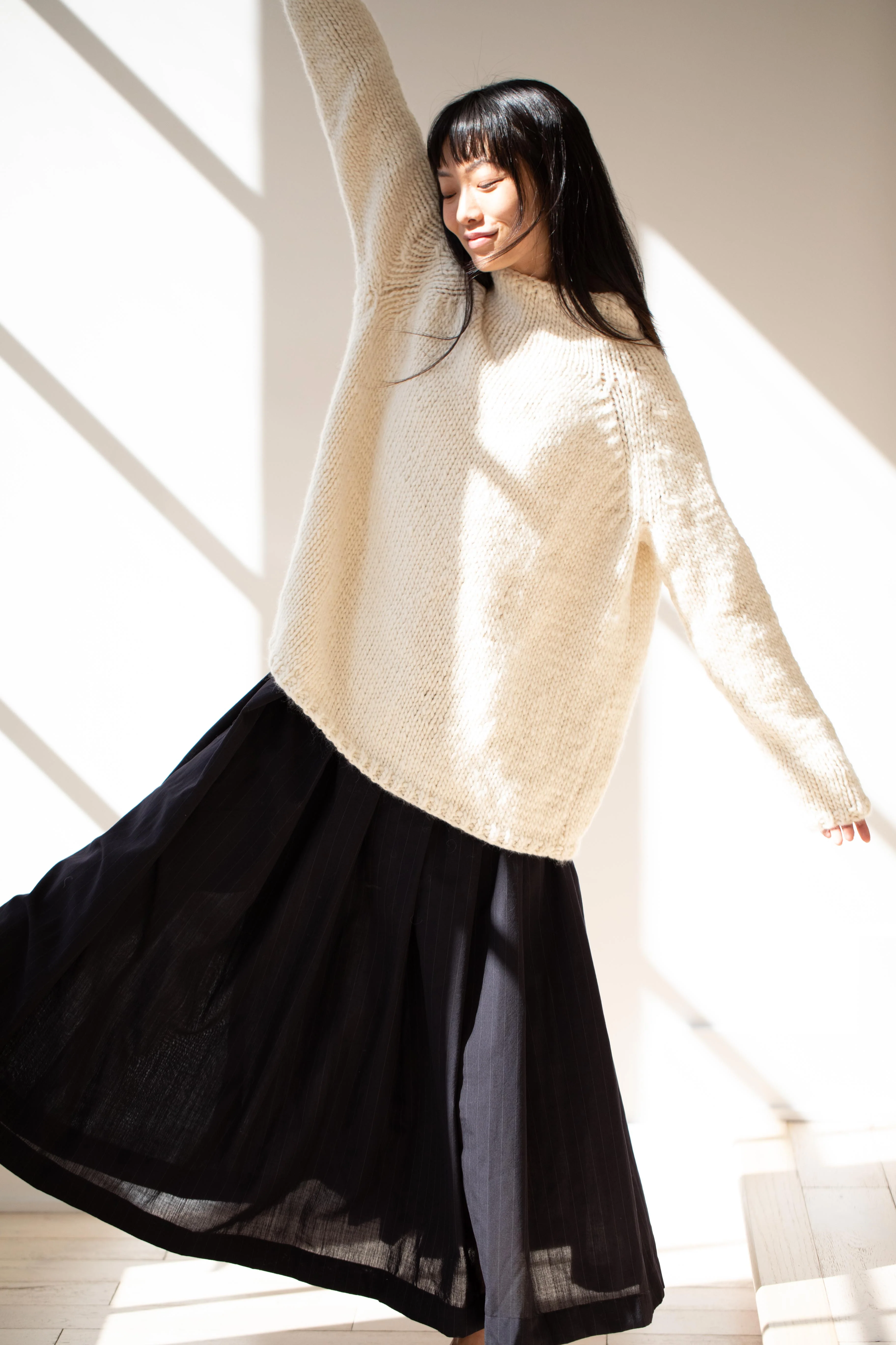 Album di Famiglia | HK Dolcevita Sweater in Milk - Image 13