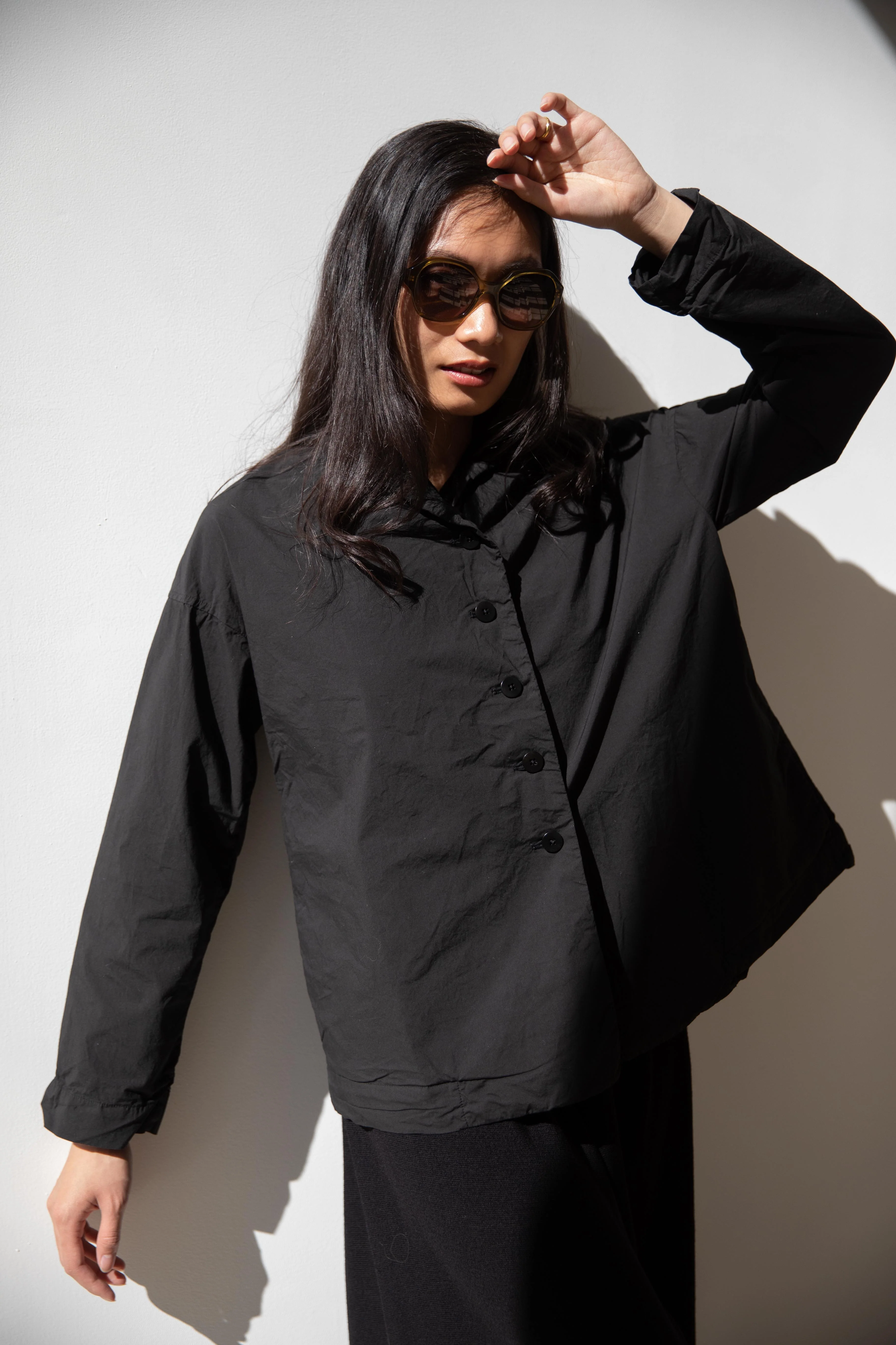 Album di Famiglia | Loose Blazer TS in Black - Image 27