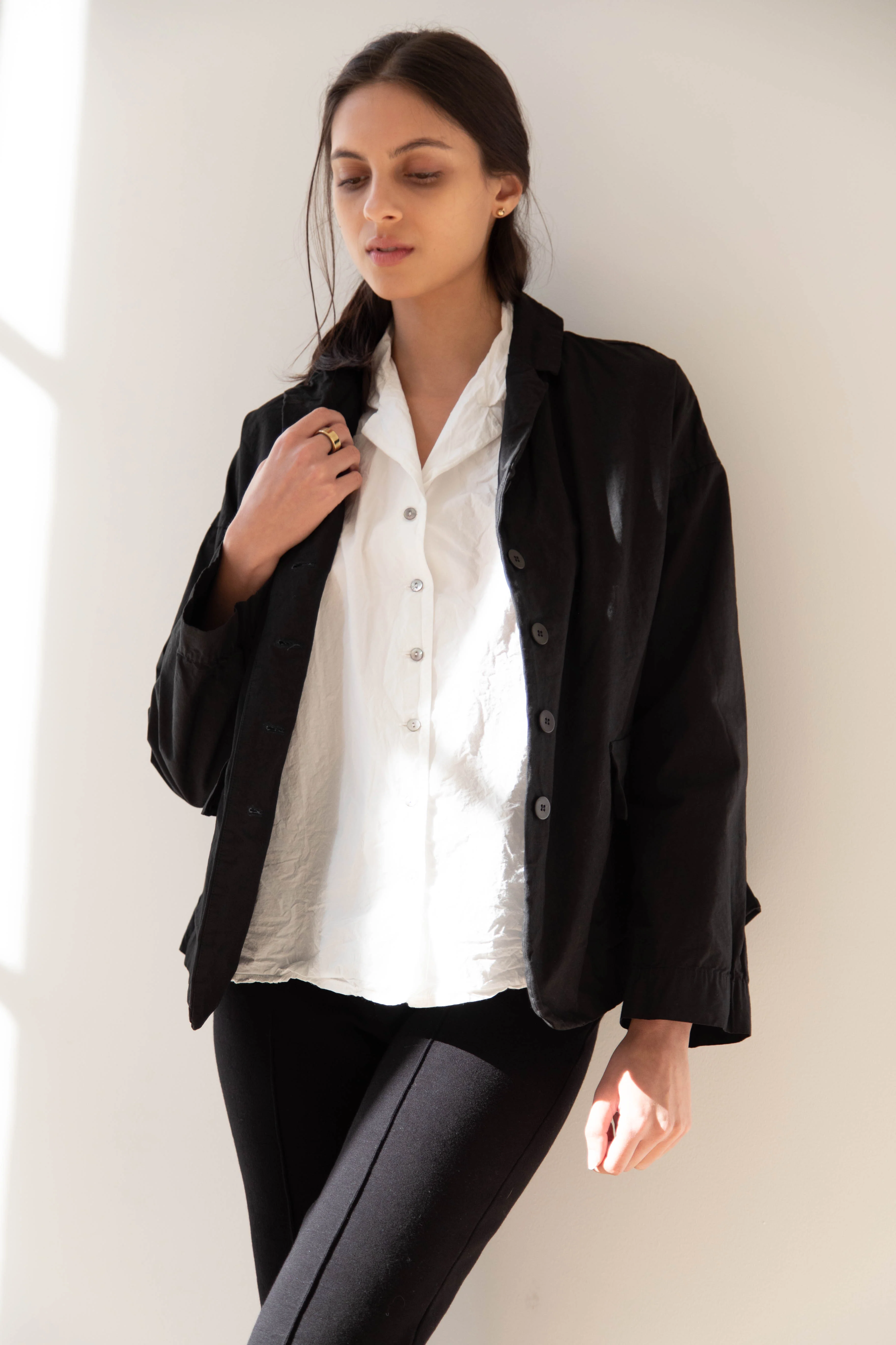Album di Famiglia | New Blazer in CC Cotton Black - Image 13