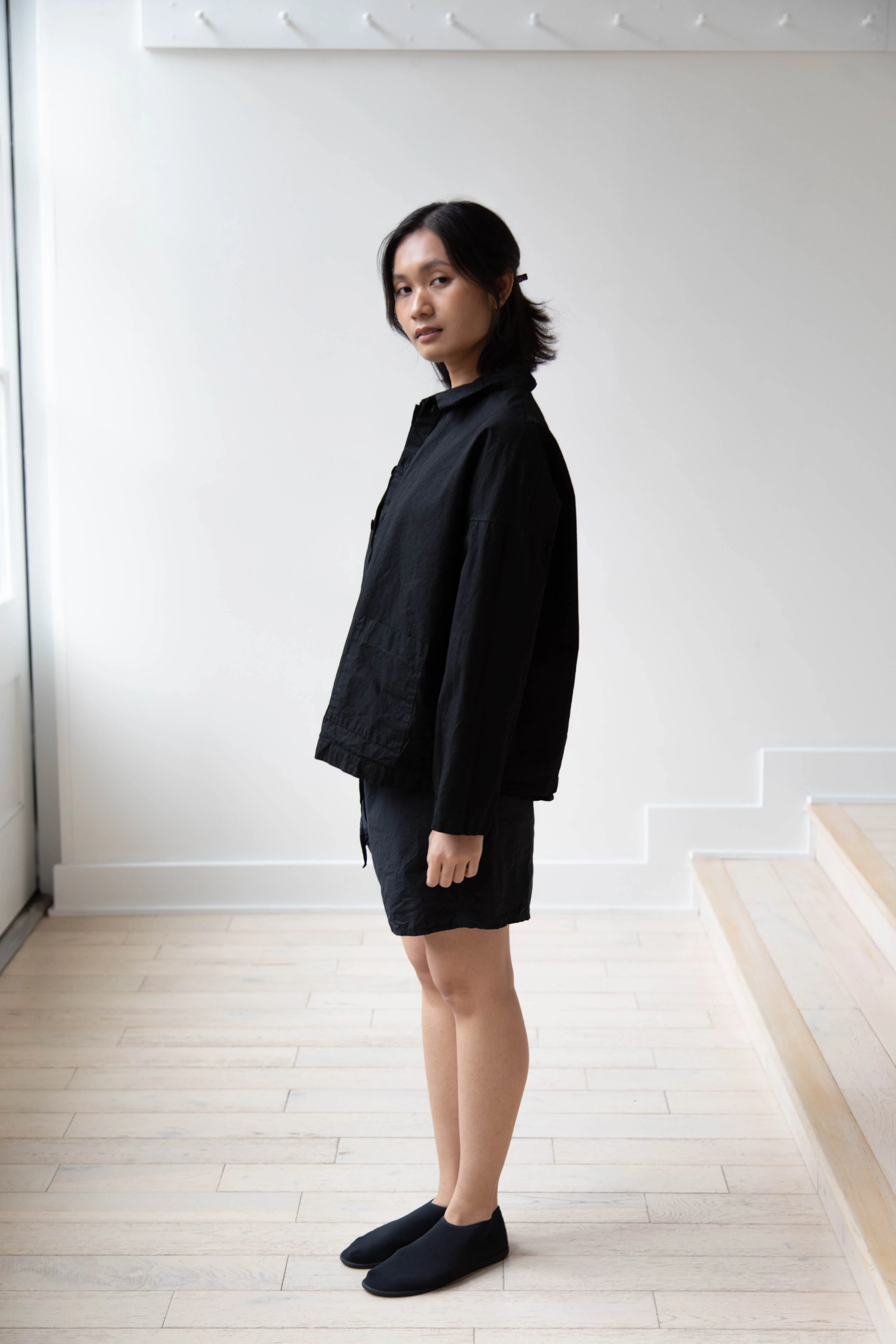 Album di Famiglia | Overshirt CC in Black - Image 4