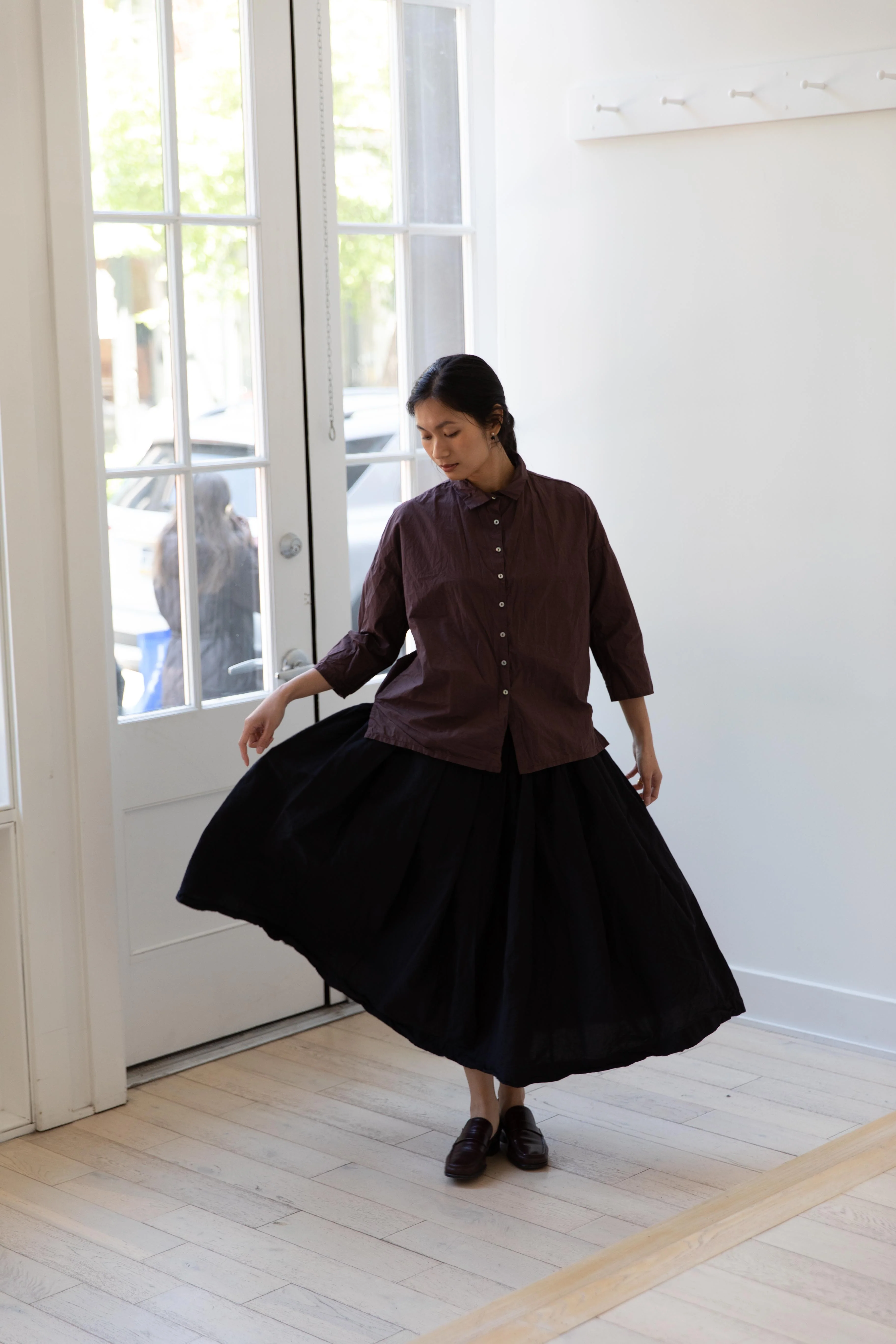 Album di Famiglia | Short Collar Shirt TC in Grape - Image 31