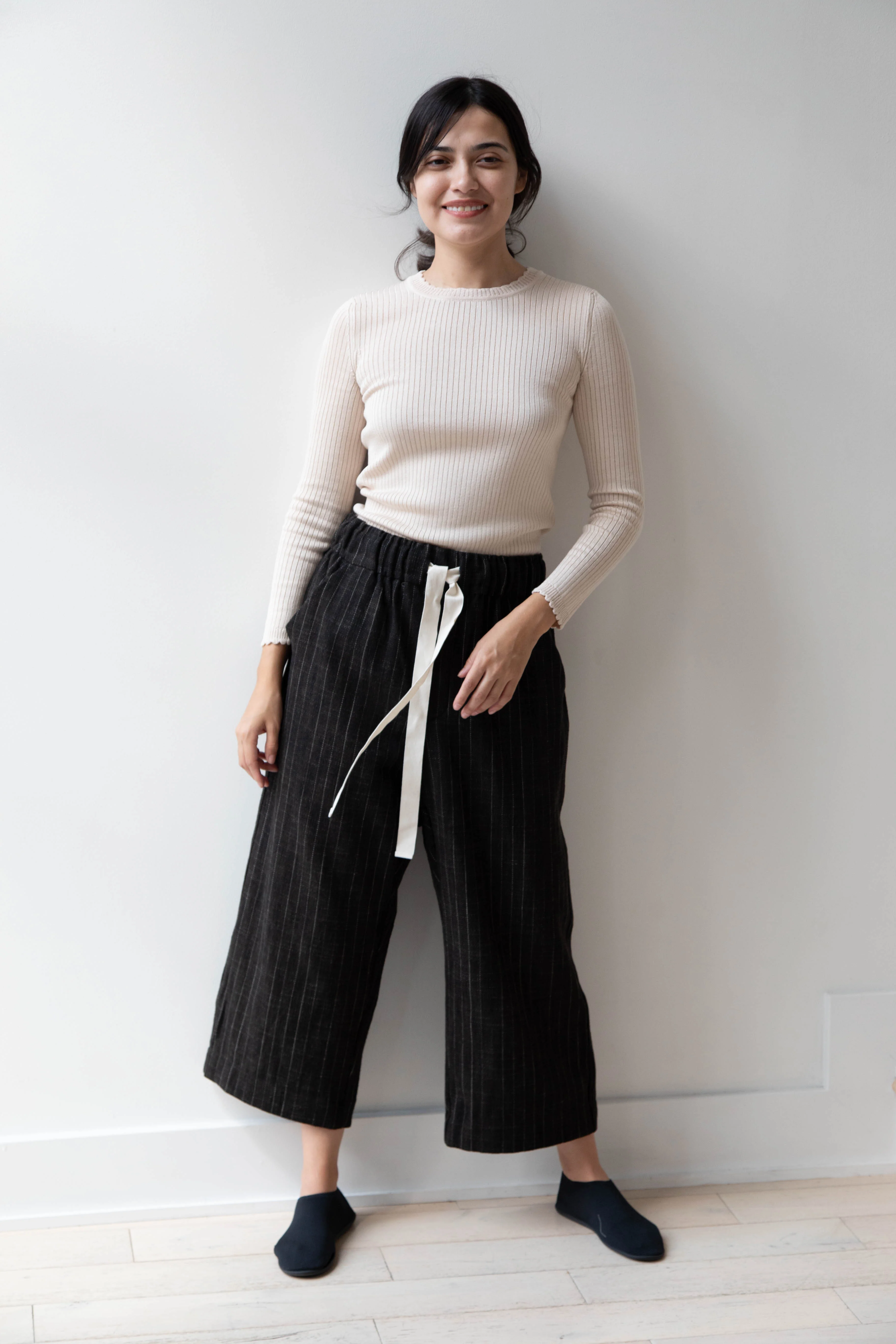 Album di Famiglia | Wide & Short Trousers in Pinstripe - Image 28