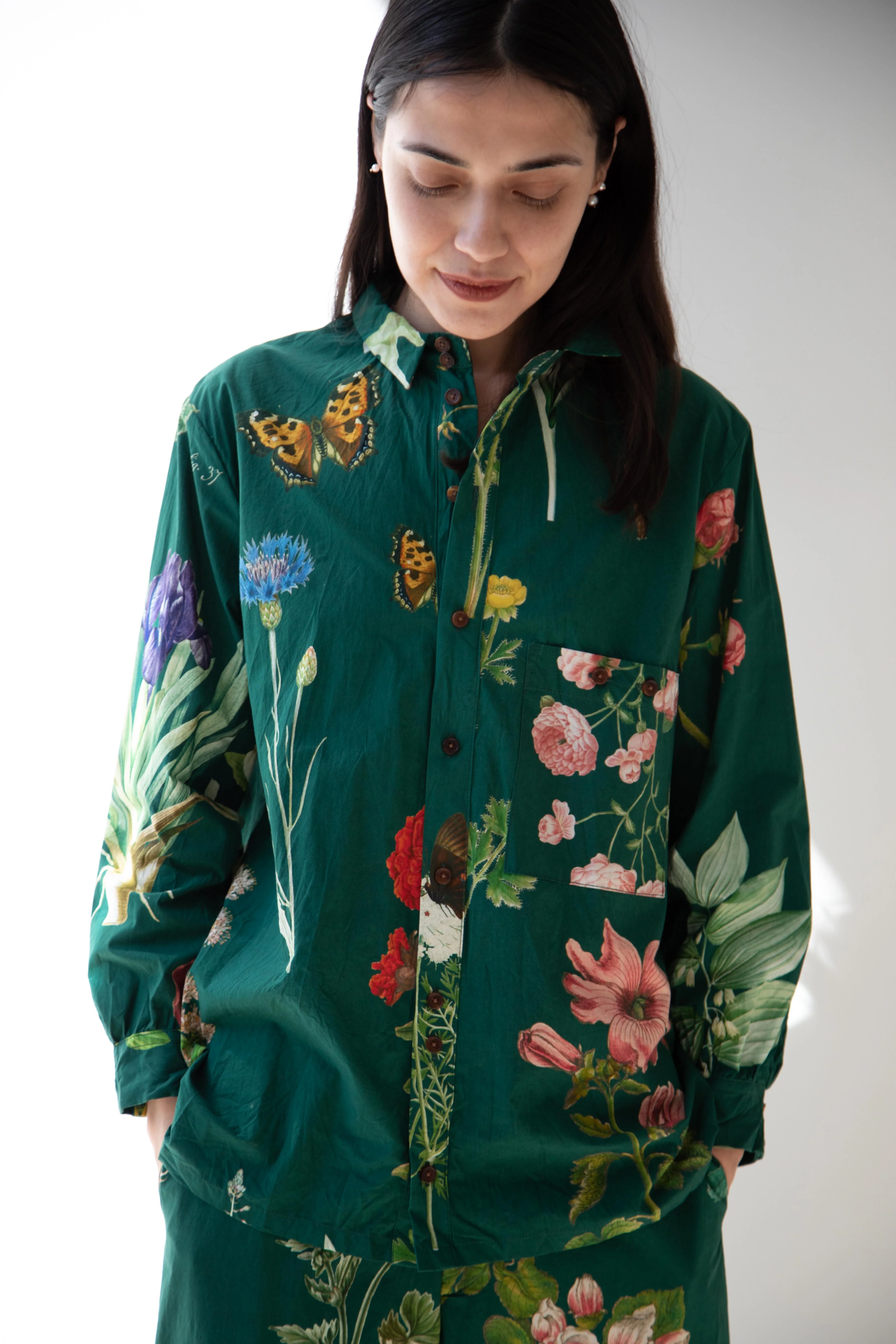 Aleksandr Manamïs | Button Up in Jardin Vert - Image 3