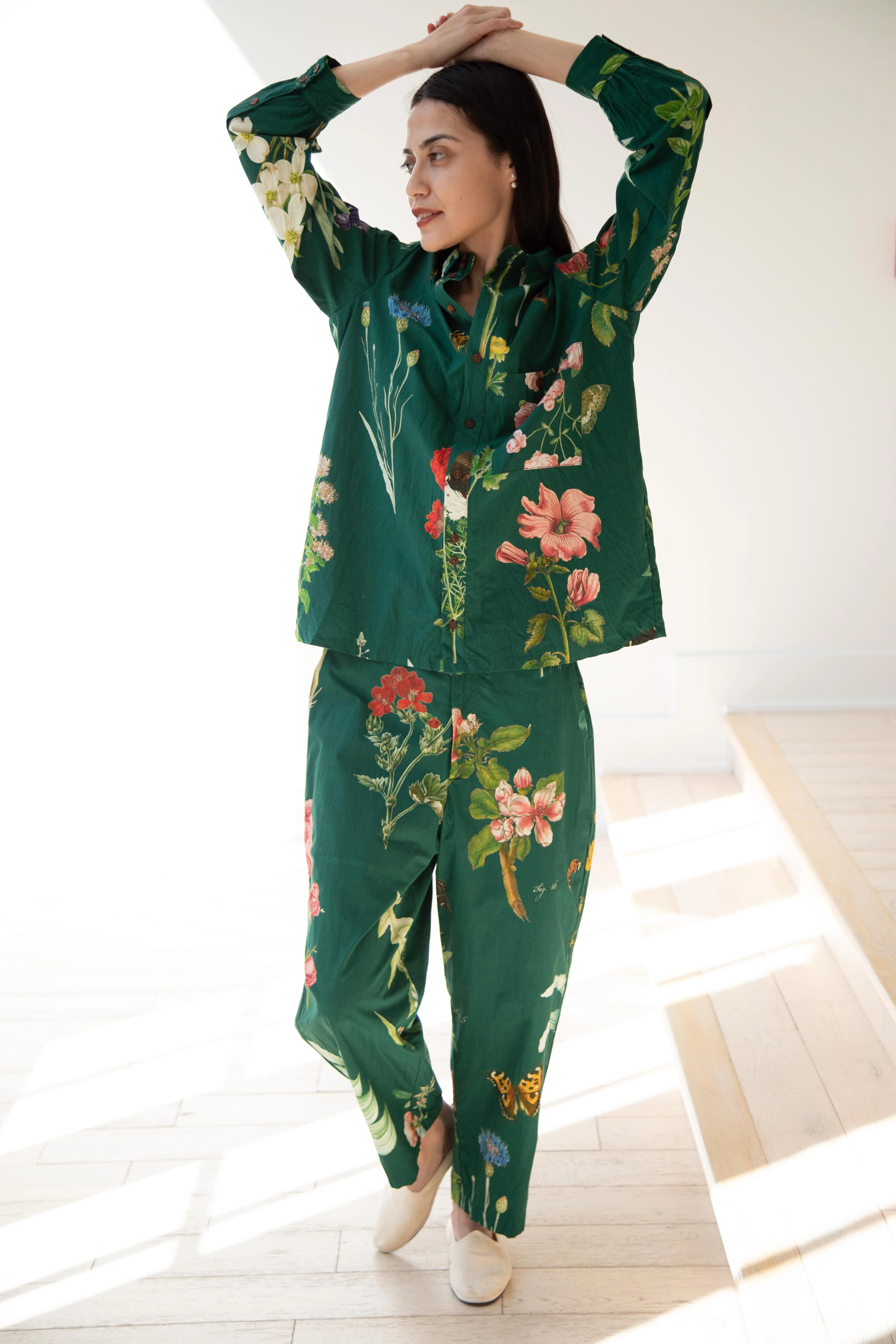 Aleksandr Manamïs | Etuide Cropped Trouser in Jardin Vert - Image 23