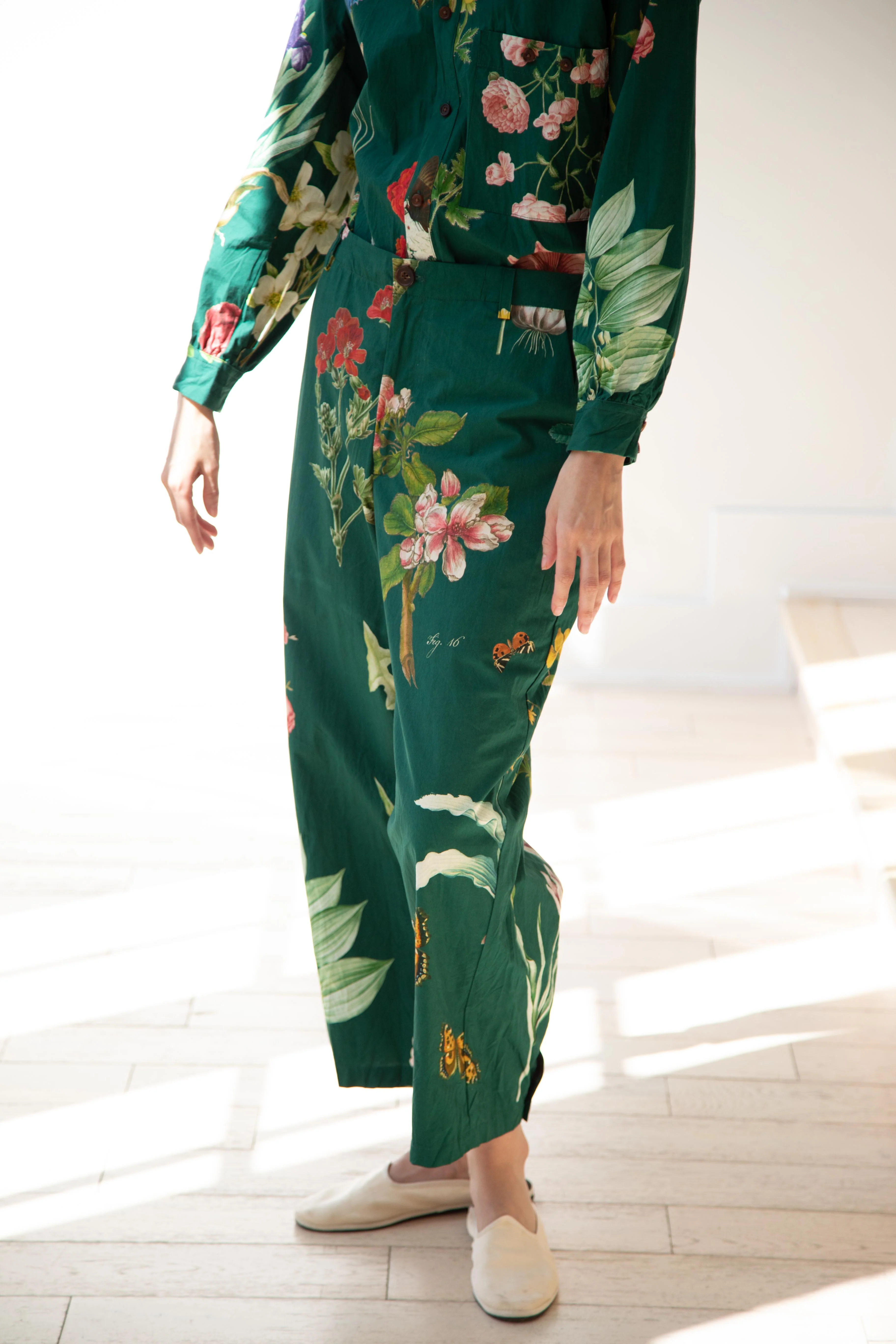 Aleksandr Manamïs | Etuide Cropped Trouser in Jardin Vert - Image 28