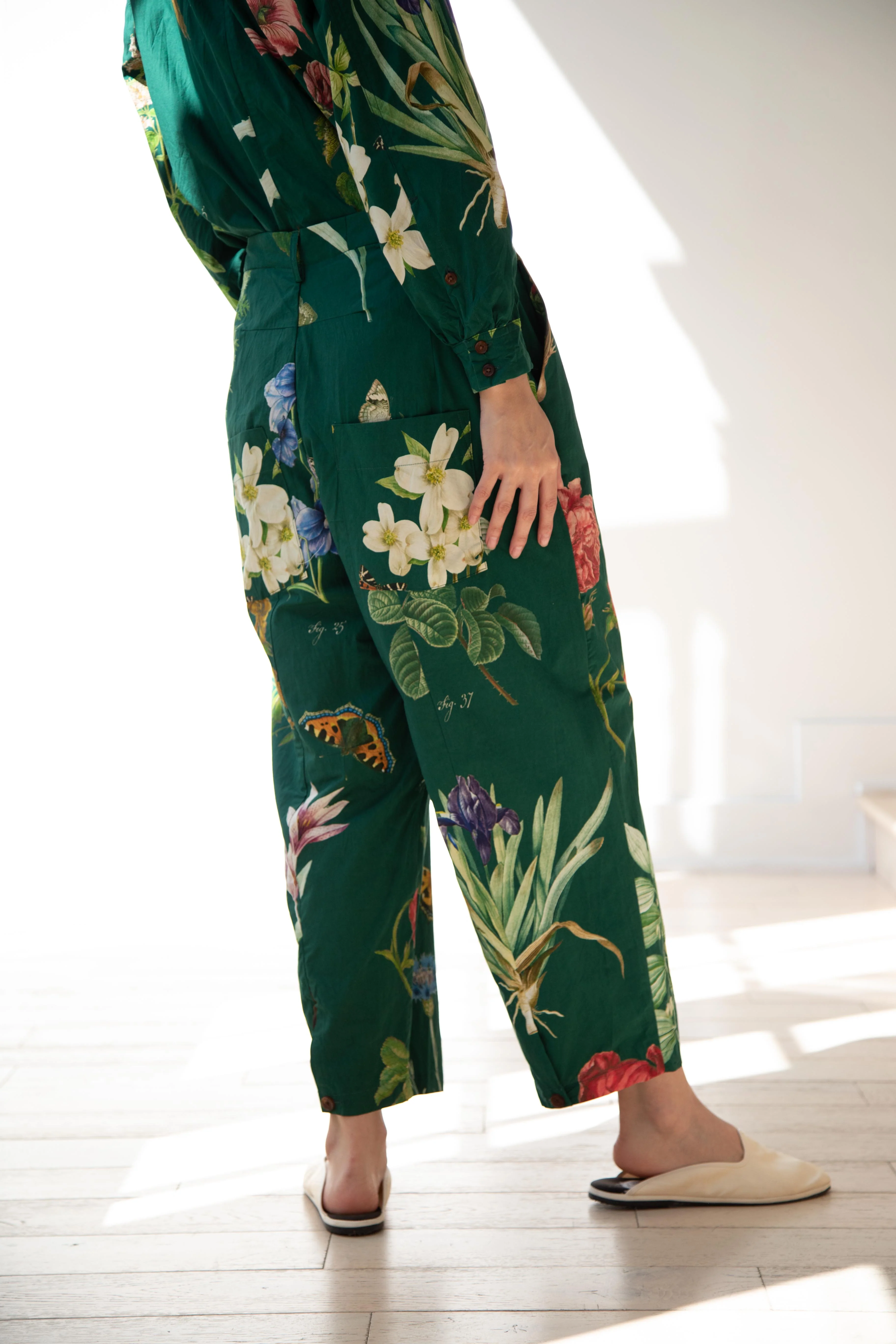 Aleksandr Manamïs | Etuide Cropped Trouser in Jardin Vert - Image 33