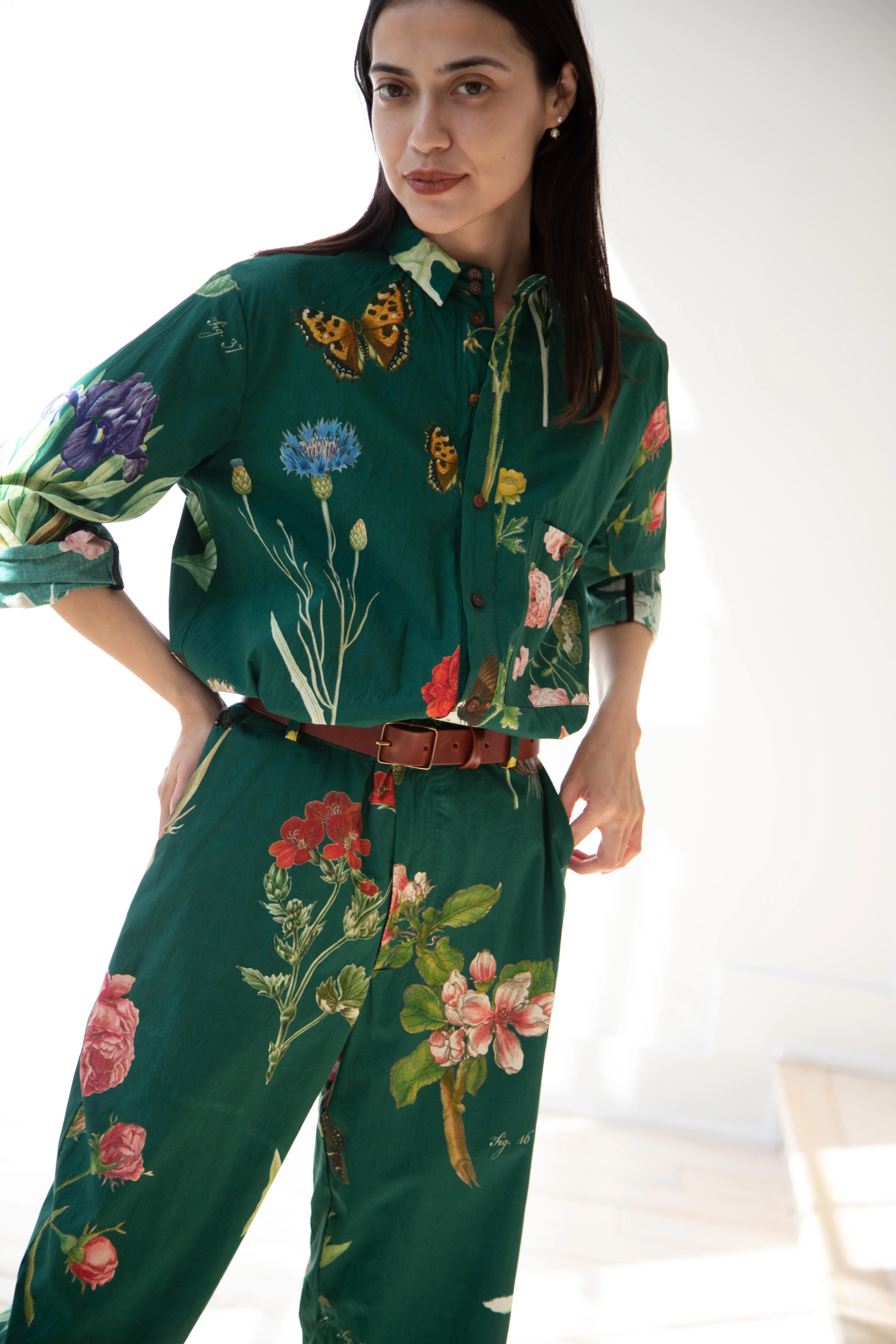 Aleksandr Manamïs | Etuide Cropped Trouser in Jardin Vert - Image 52