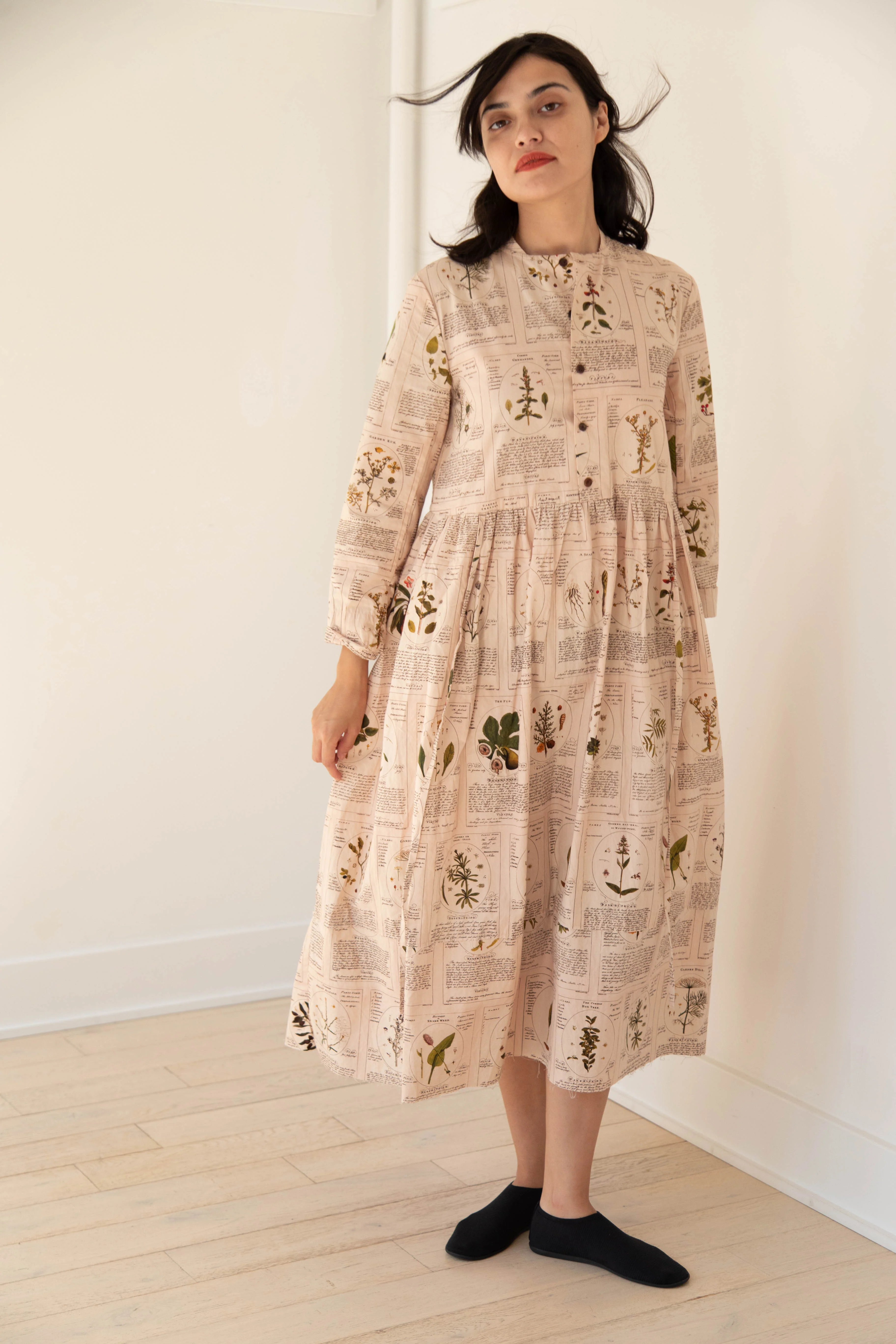Aleksandr Manamïs | Loose Front Dress in Herbarium - Image 30