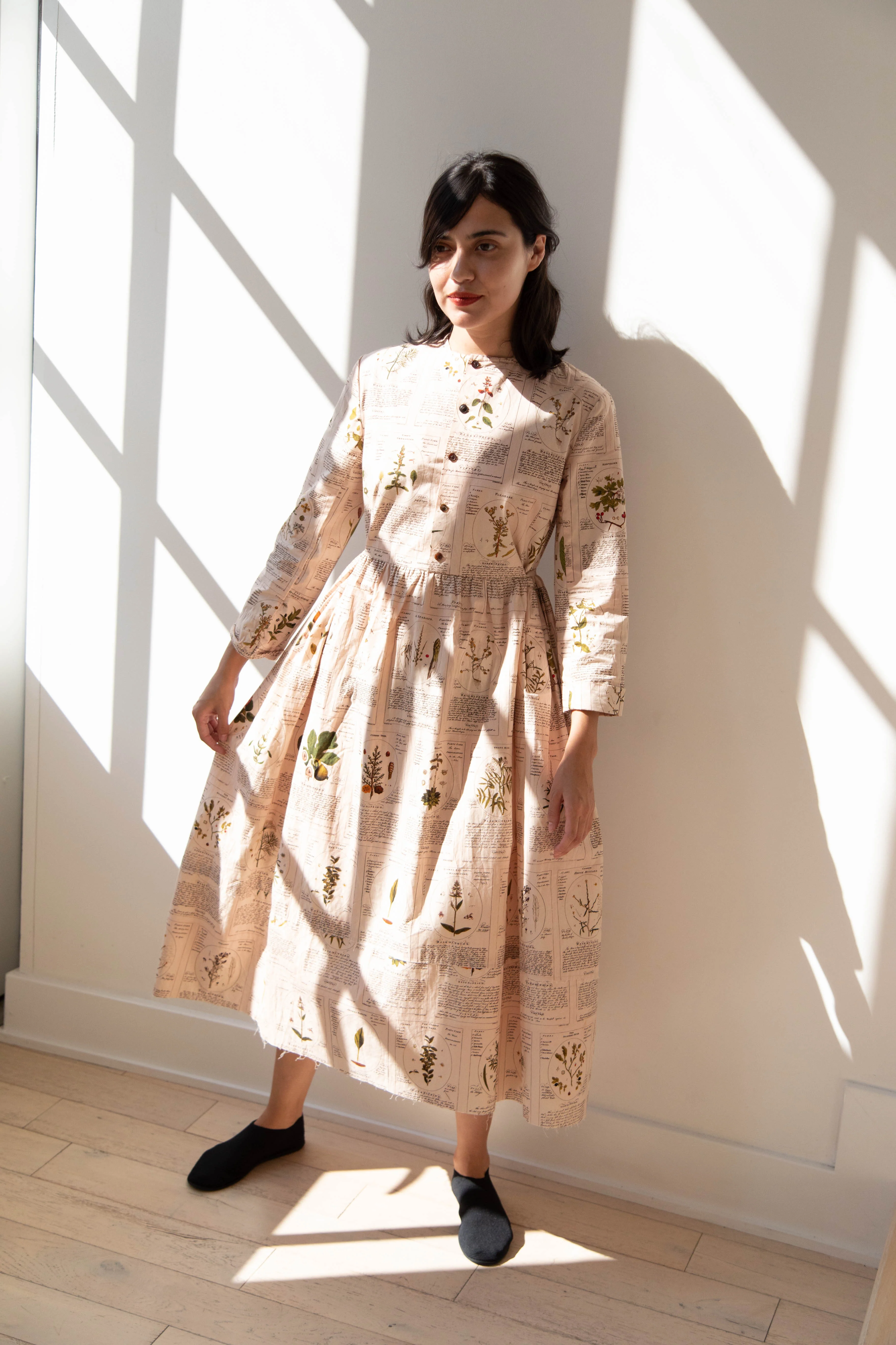 Aleksandr Manamïs | Loose Front Dress in Herbarium - Image 41