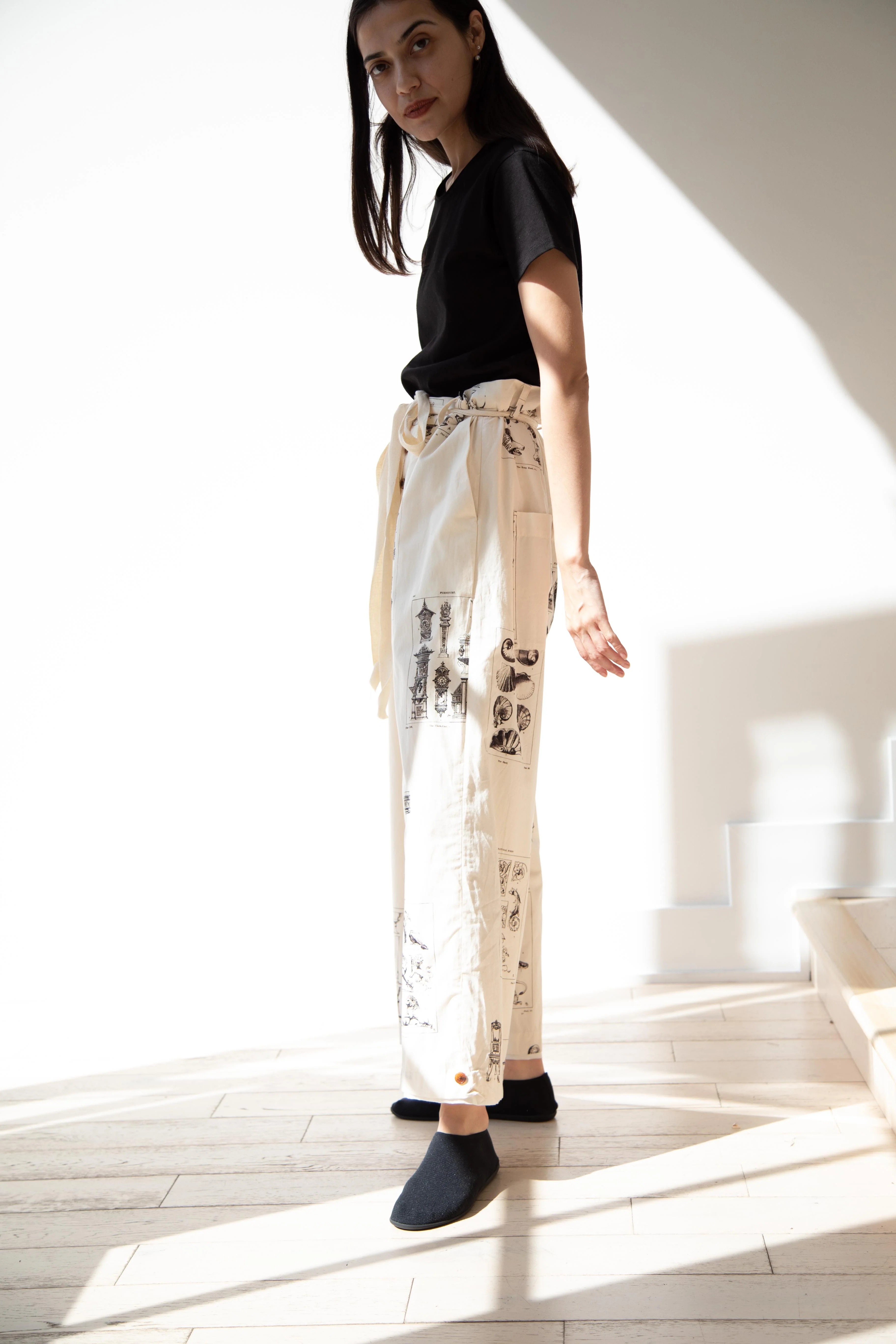 Aleksandr Manamïs | Summer Trousers in Architectural Ornaments - Image 21