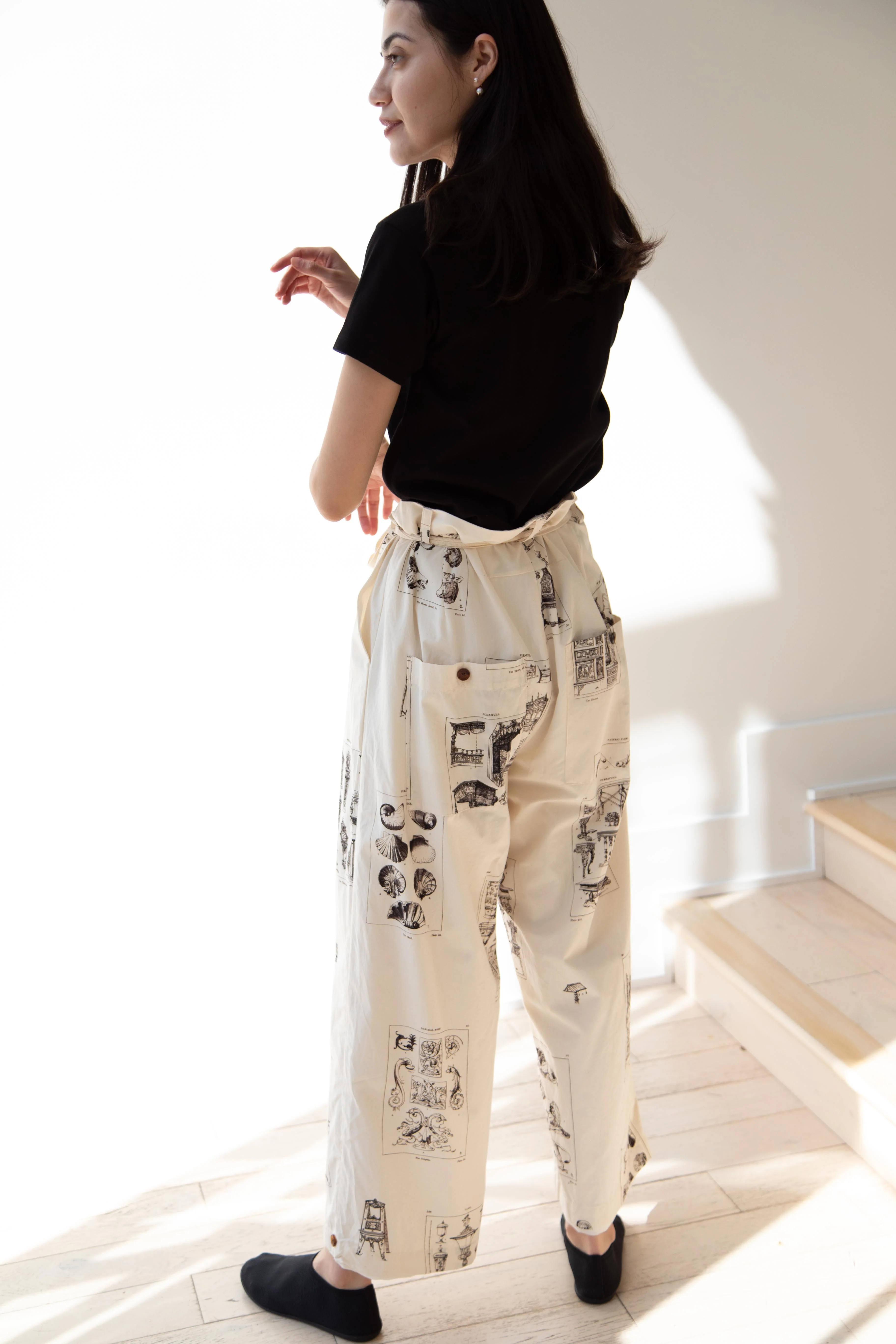Aleksandr Manamïs | Summer Trousers in Architectural Ornaments - Image 23