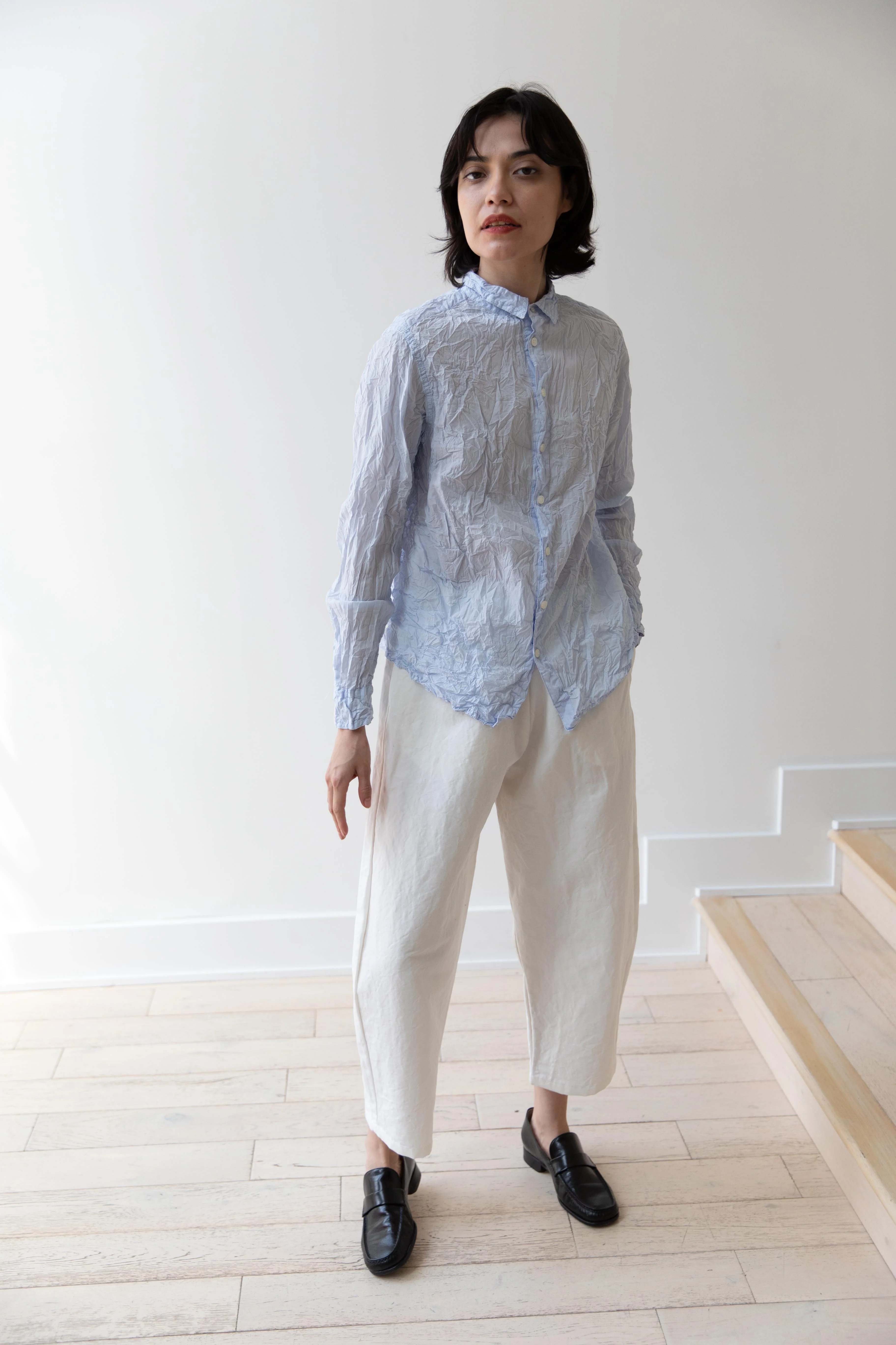 Apuntob | Curved Trouser in Meringue - Image 14