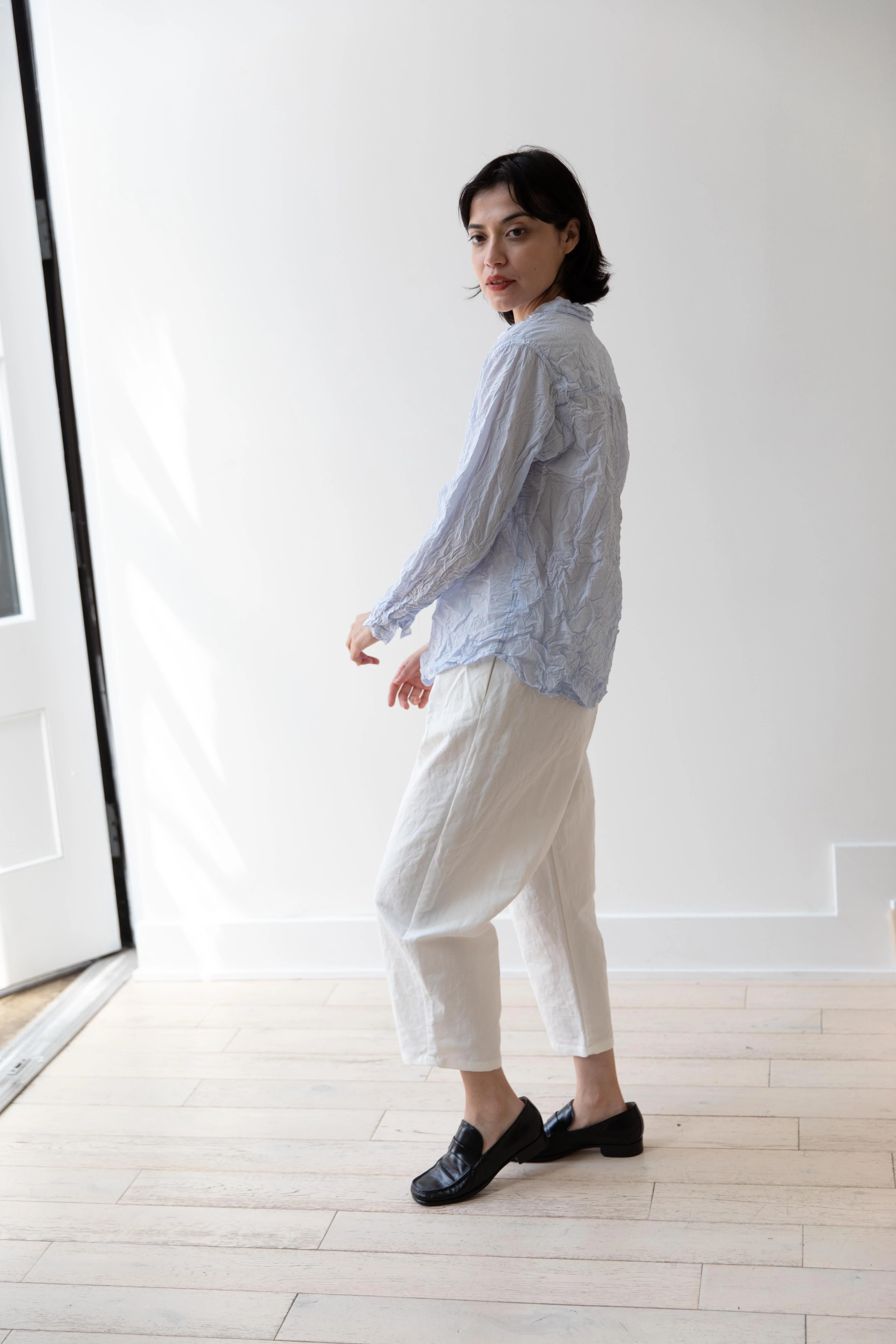 Apuntob | Curved Trouser in Meringue - Image 6