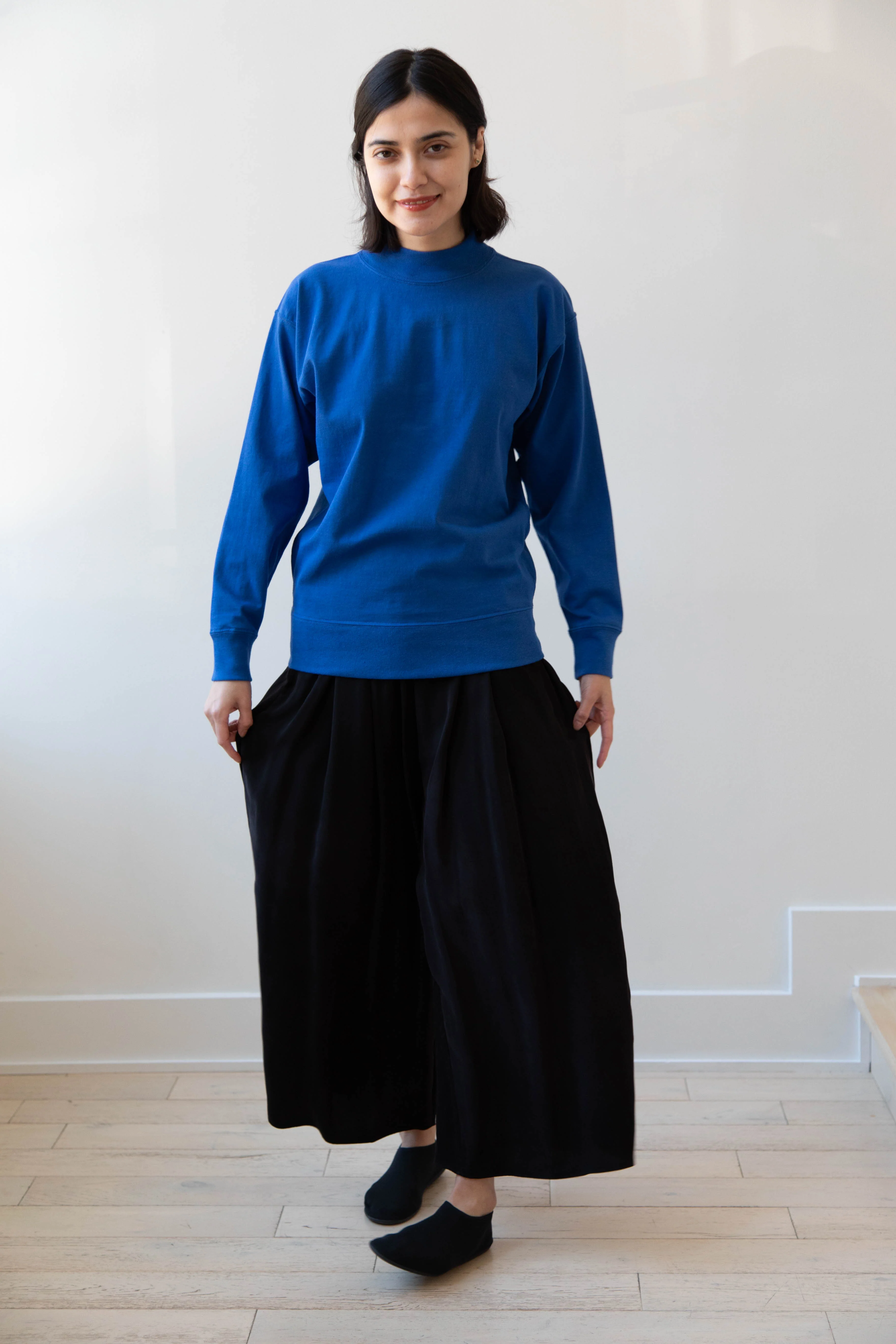 Armen | Mock Neck Long Sleeve in Cobalt - Image 7
