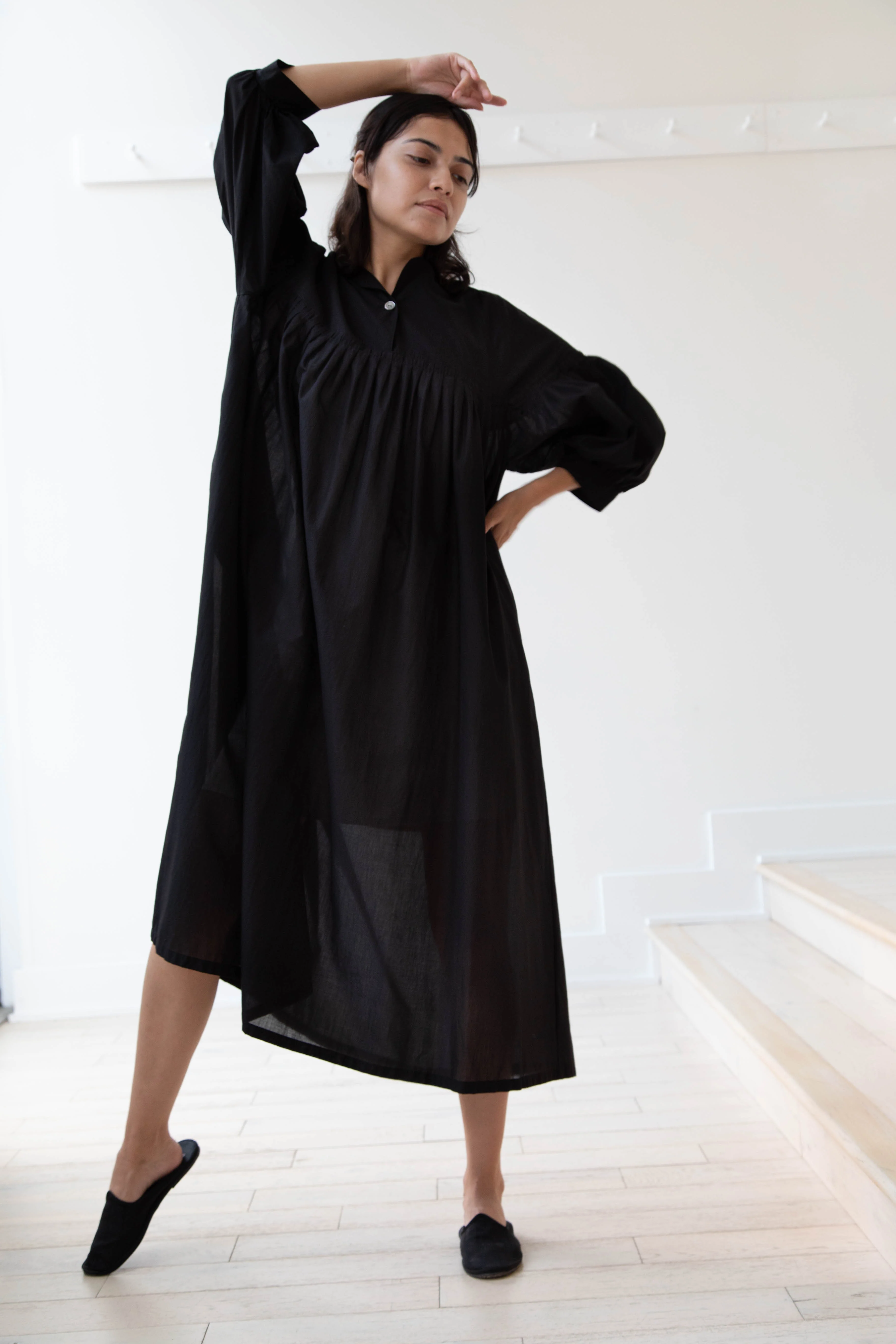 Arts & Science | Around Tuck Dress in Black - Image 36