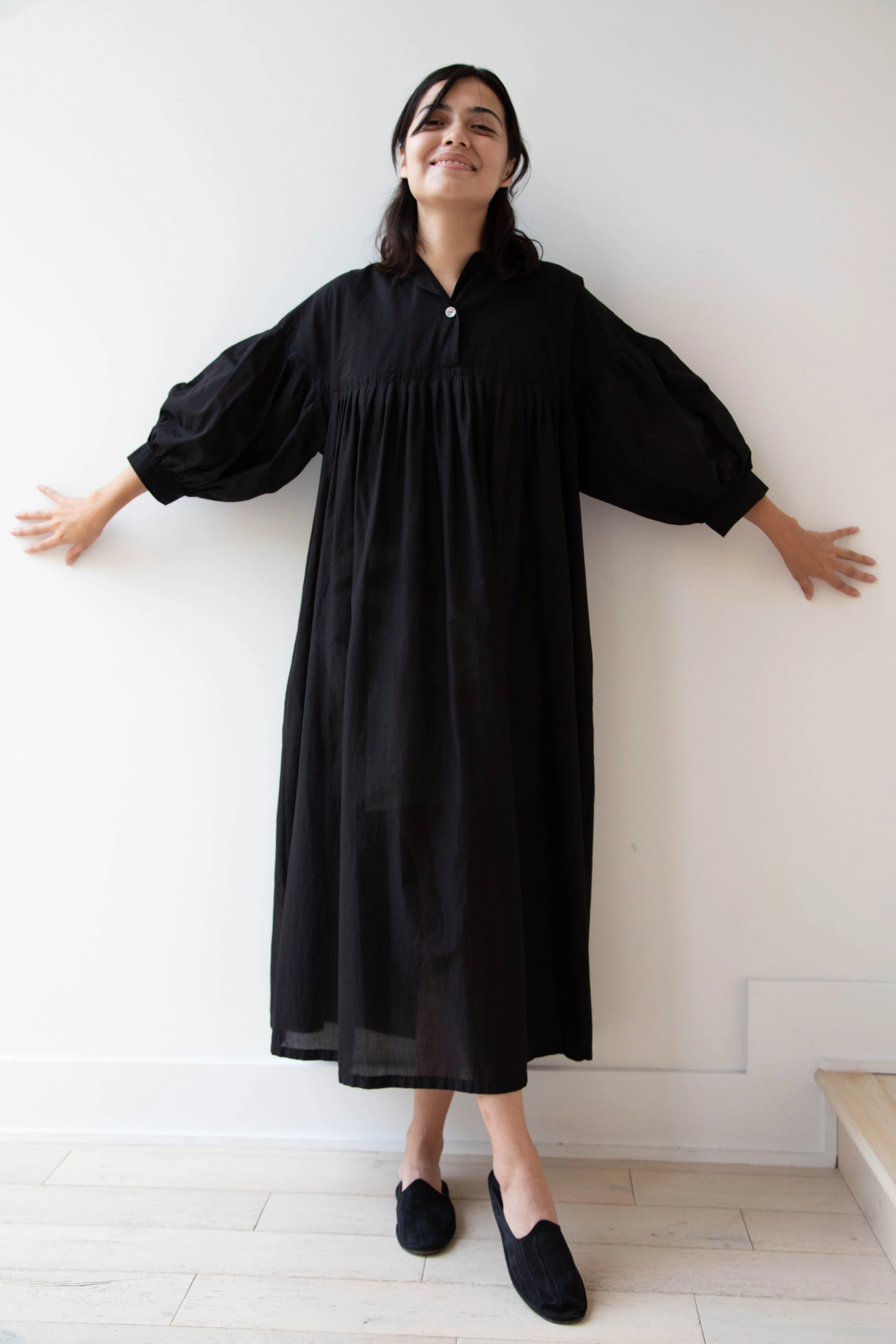 Arts & Science | Around Tuck Dress in Black - Image 46