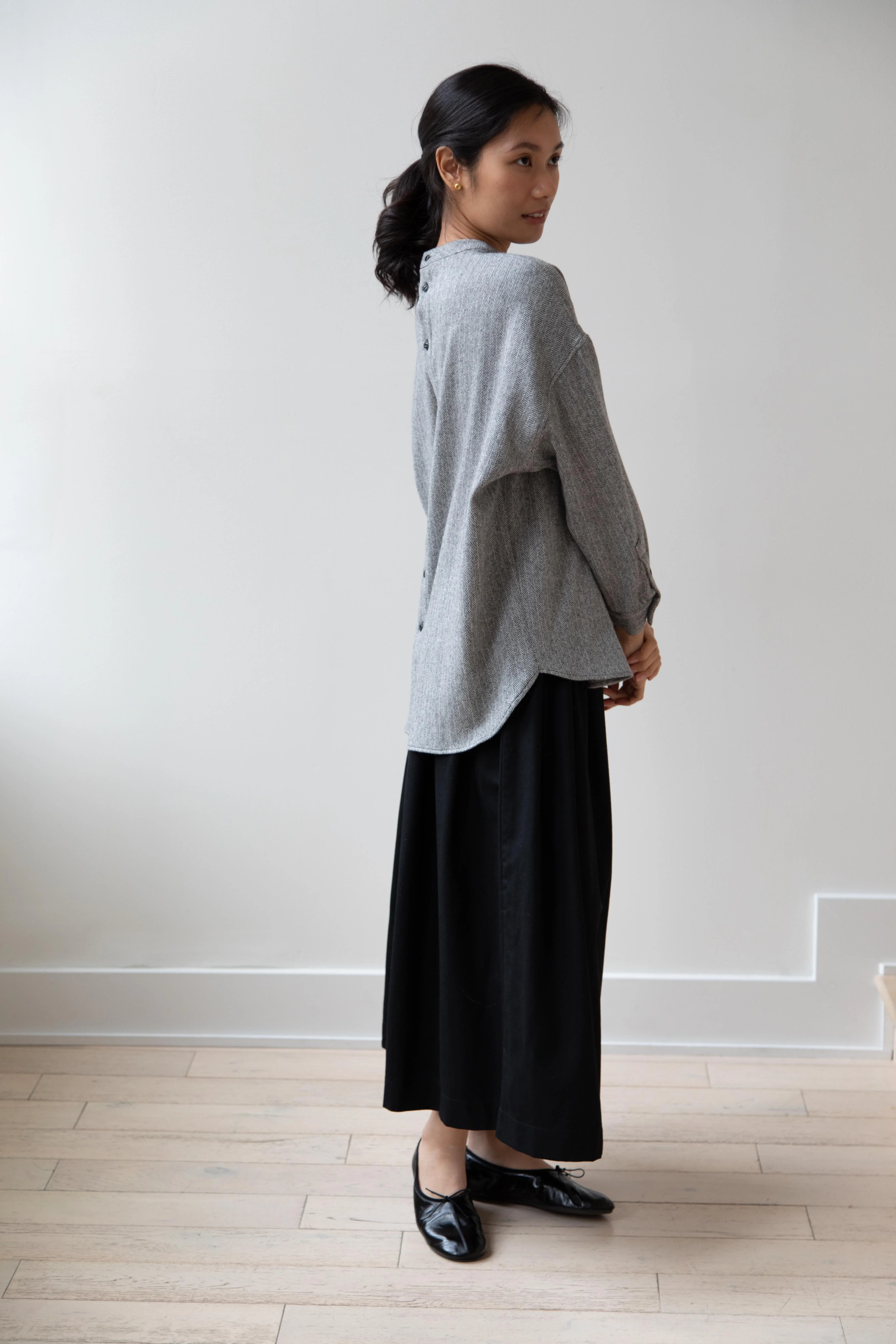 Arts & Science | Herringbone Shirt in Grey - Image 32