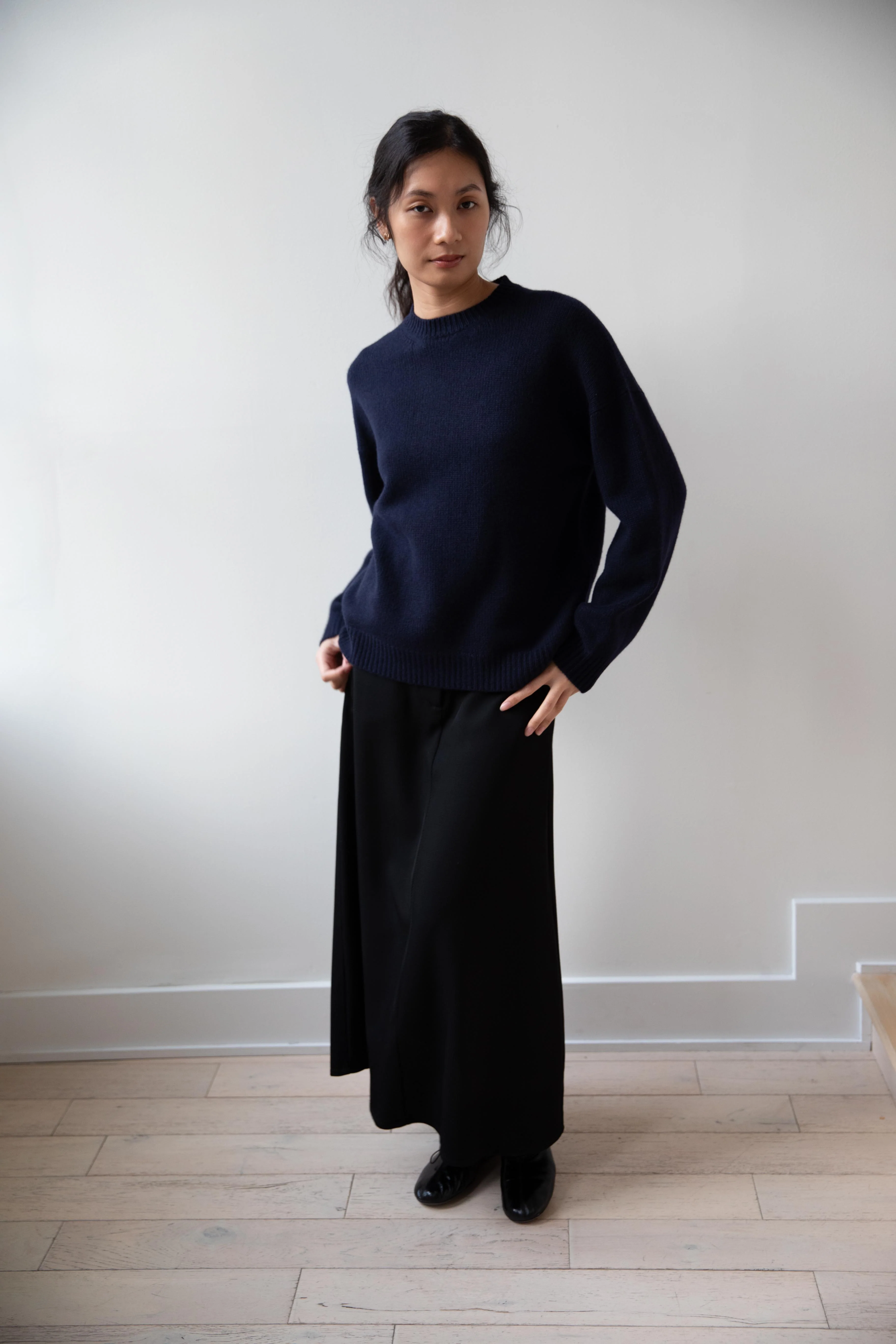 Arts & Science | Back Line Sweater in Navy - Image 2