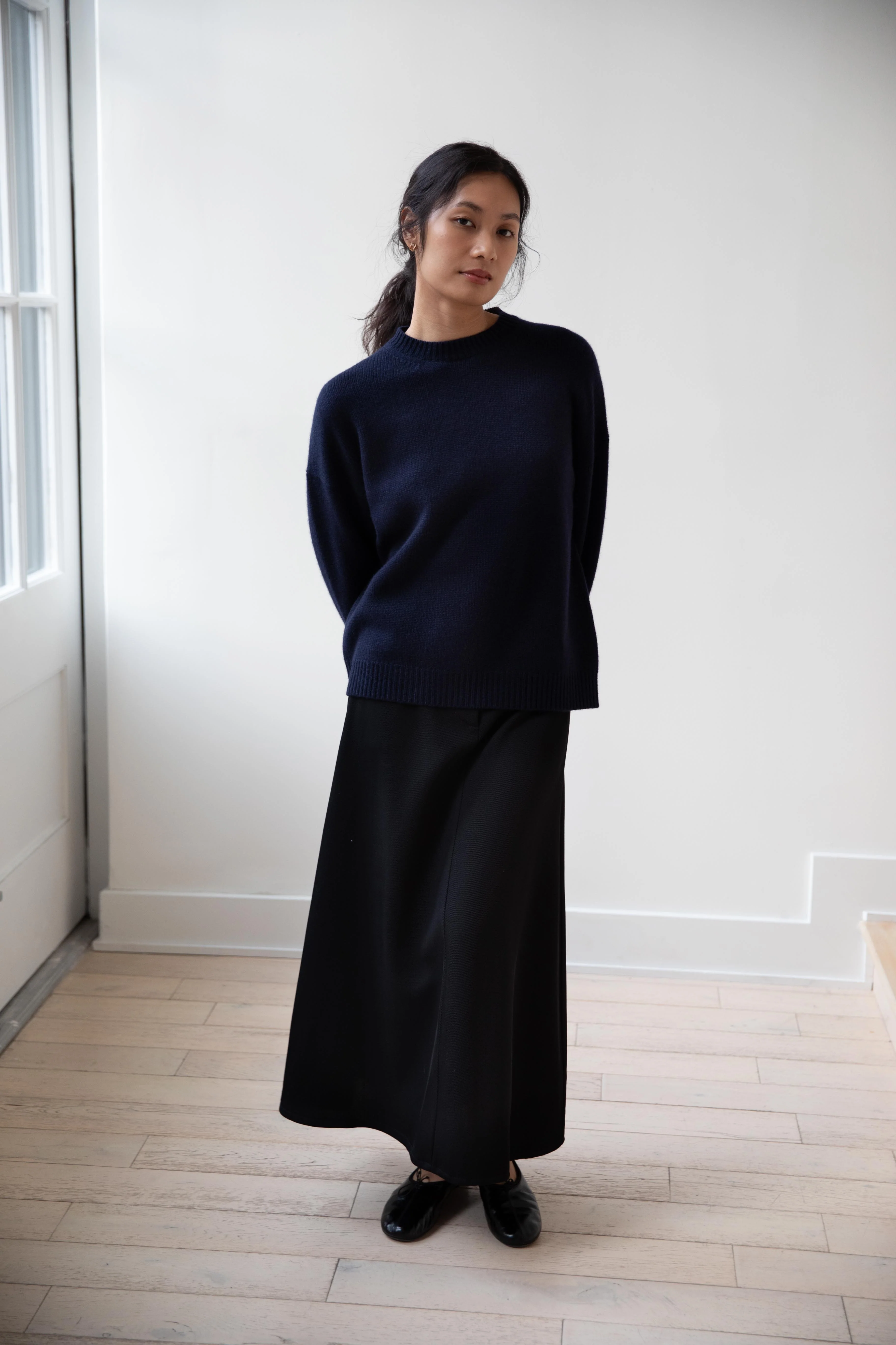 Arts & Science | Back Line Sweater in Navy - Image 8