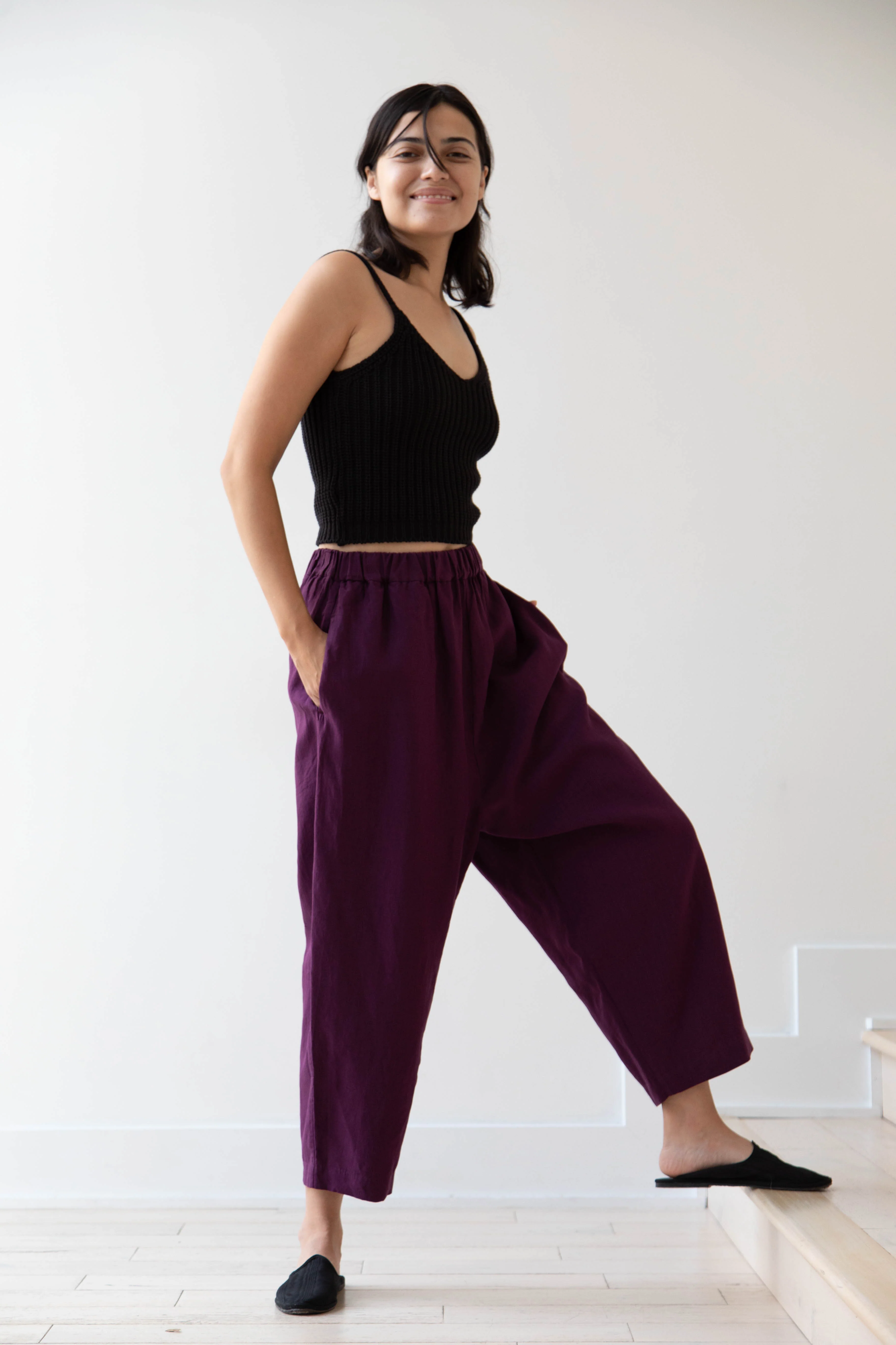 Arts & Science | Bulky Balloon Pant 2 in Mulberry Purple - Image 21