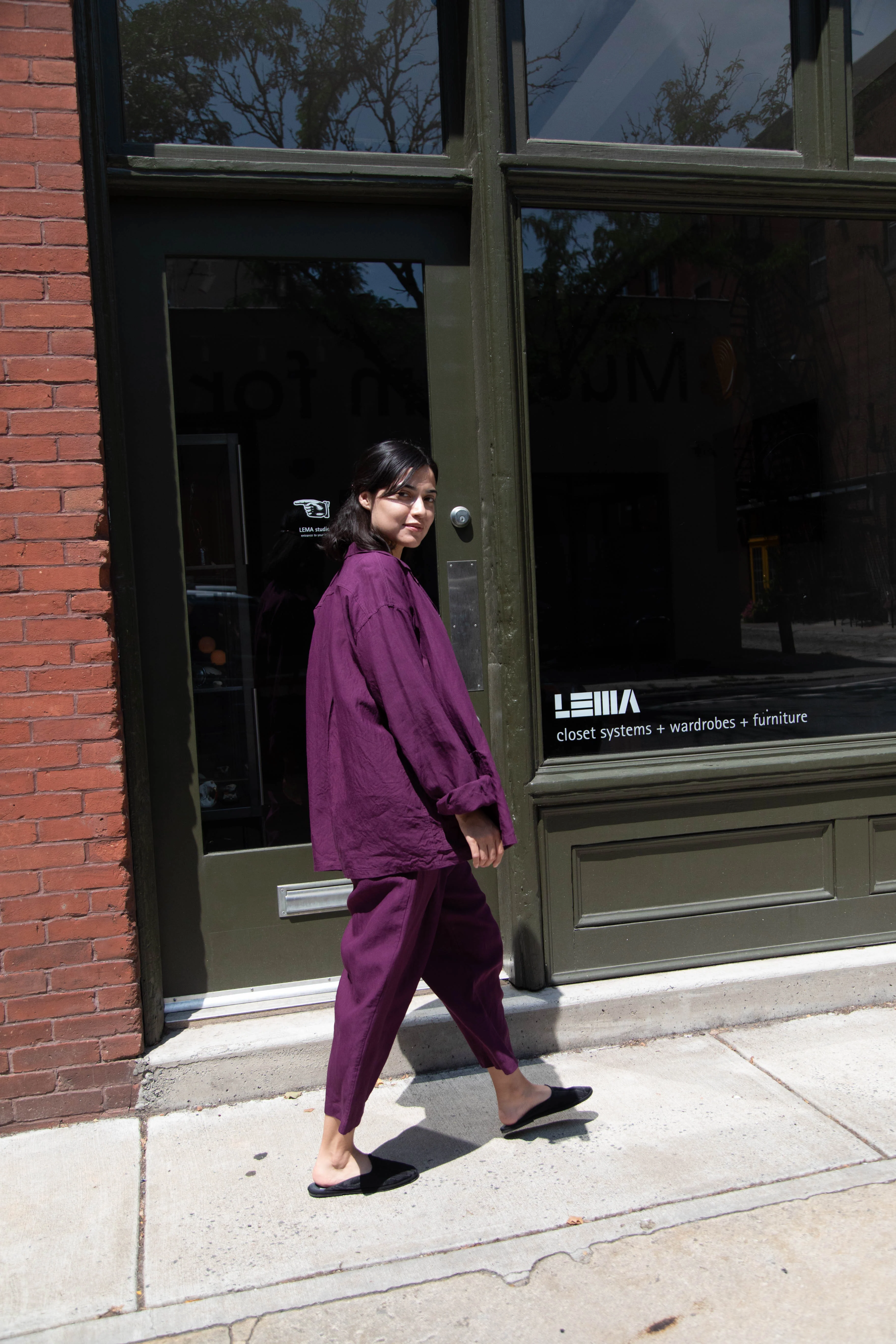 Arts & Science | Bulky Balloon Pant 2 in Mulberry Purple - Image 54