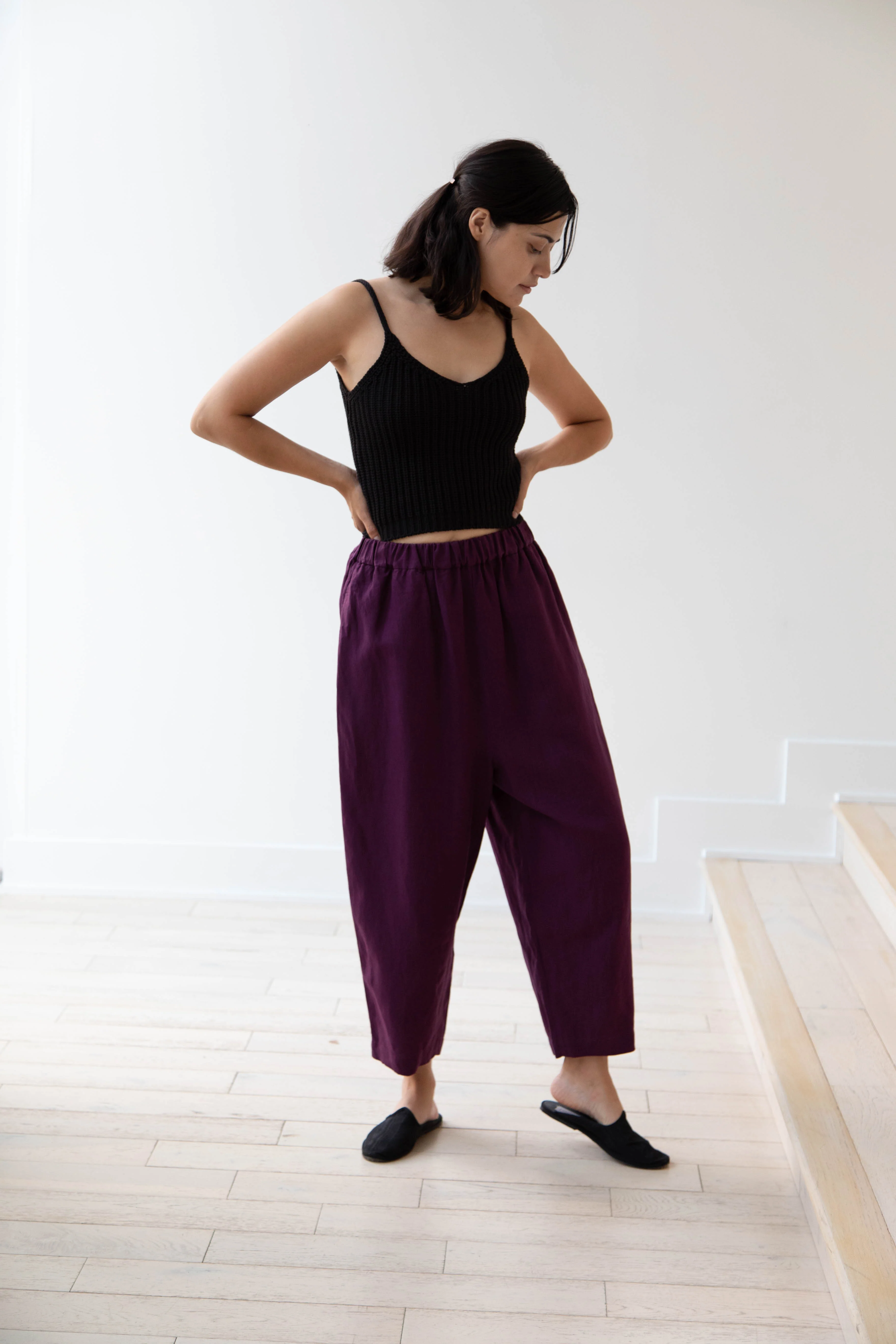Arts & Science | Bulky Balloon Pant 2 in Mulberry Purple - Image 9