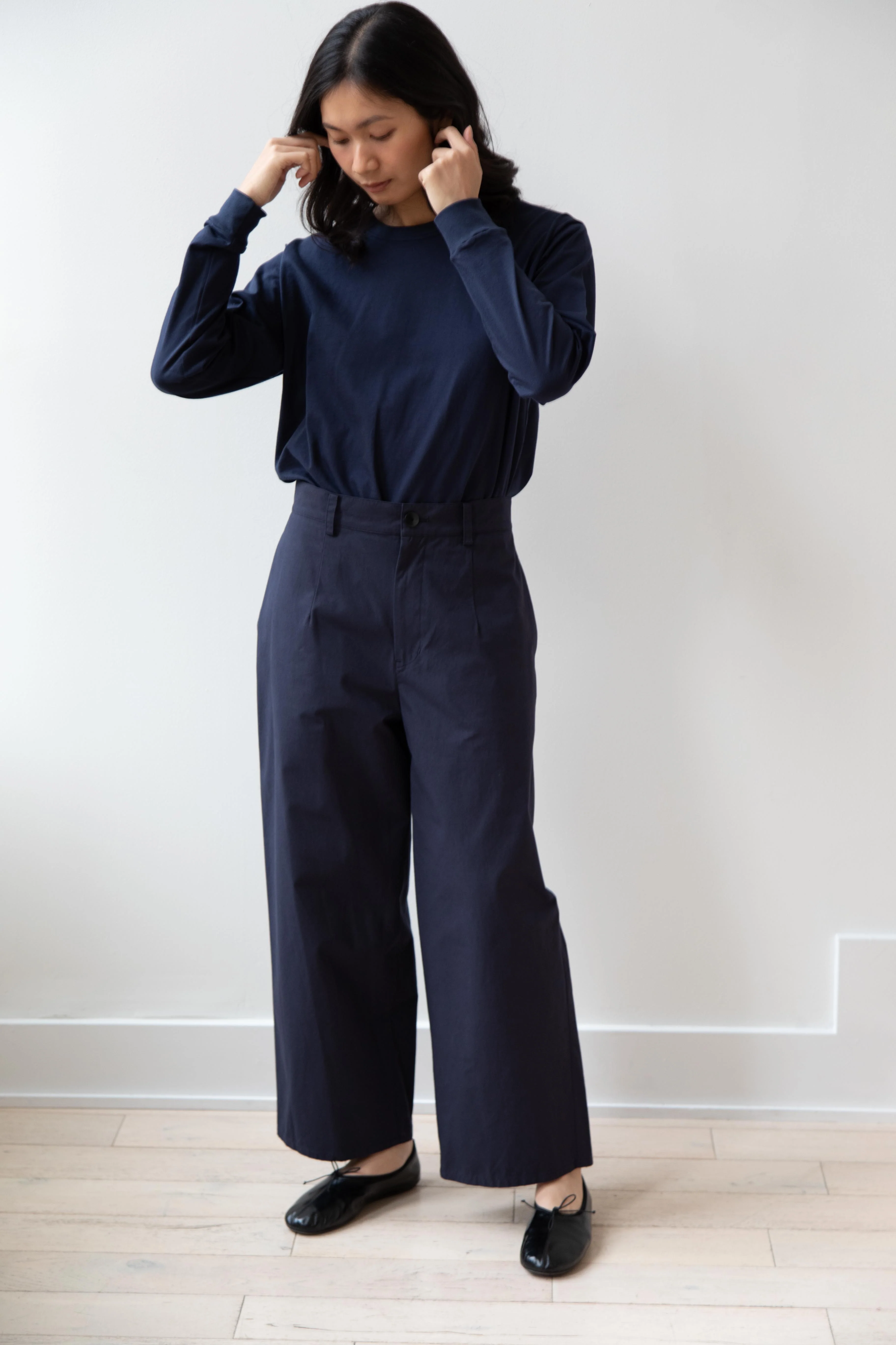 Arts & Science | Bulky Chino Pants in Navy - Image 7