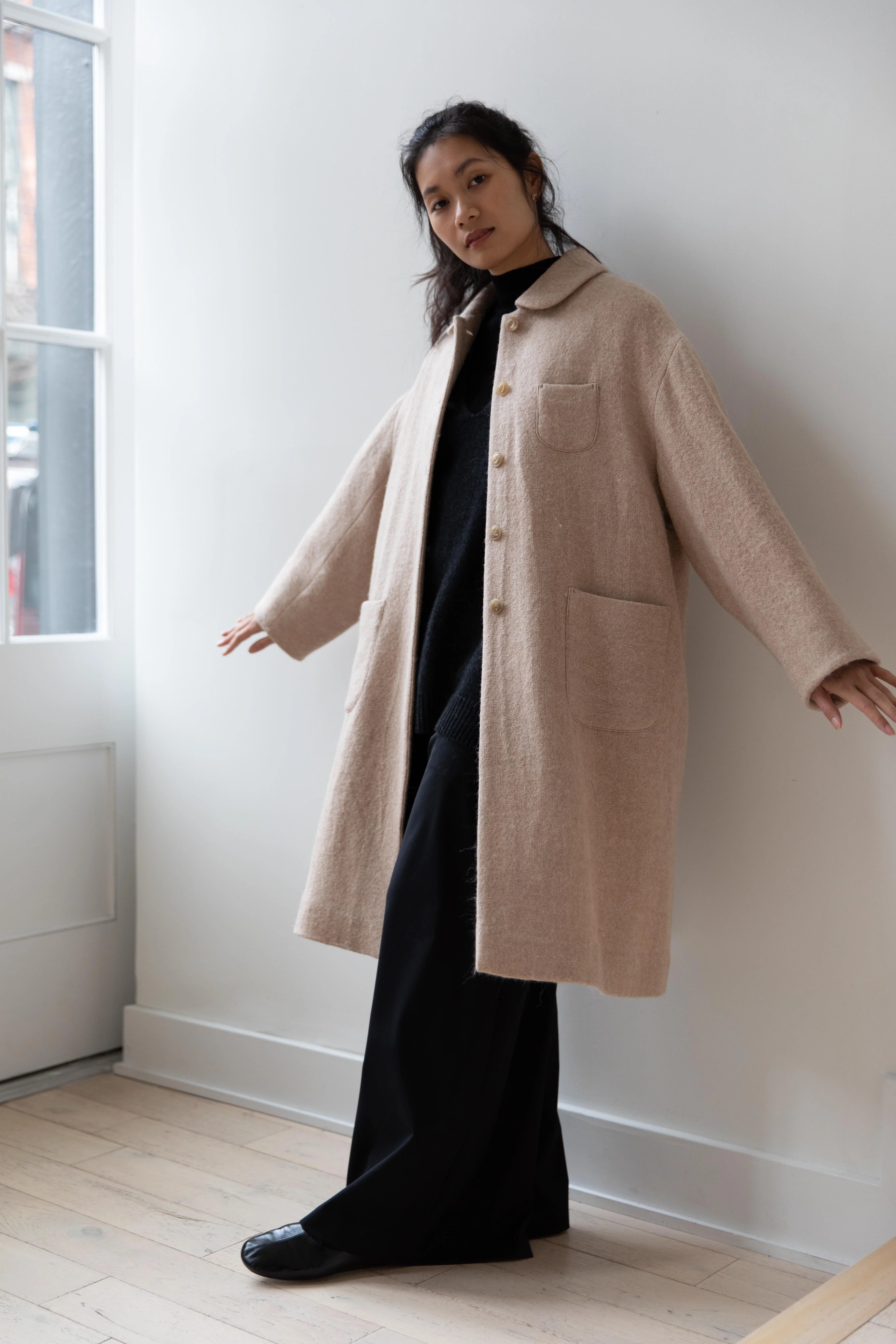 Arts & Science | Coverall Coat in Natural - Image 18
