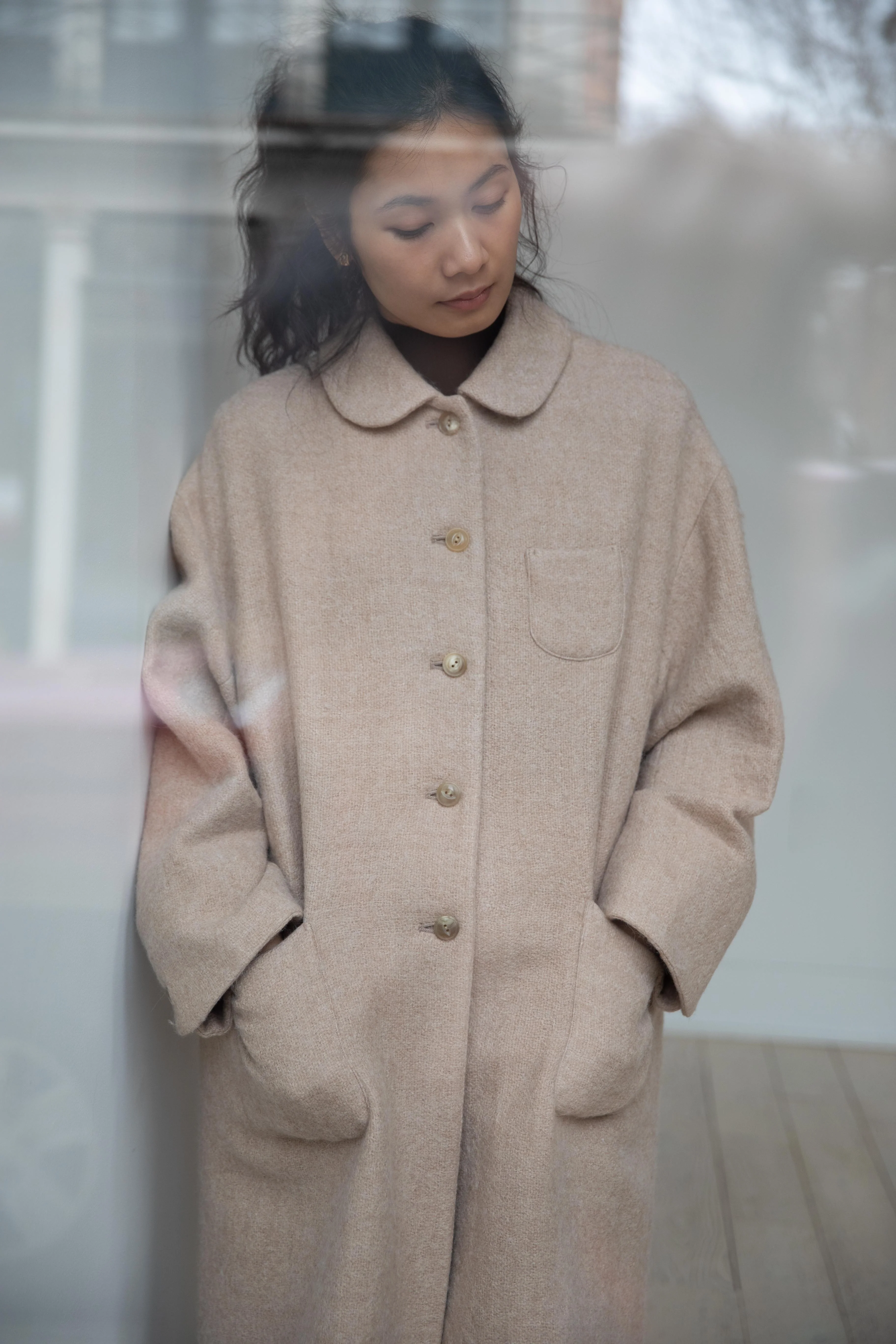 Arts & Science | Coverall Coat in Natural - Image 19