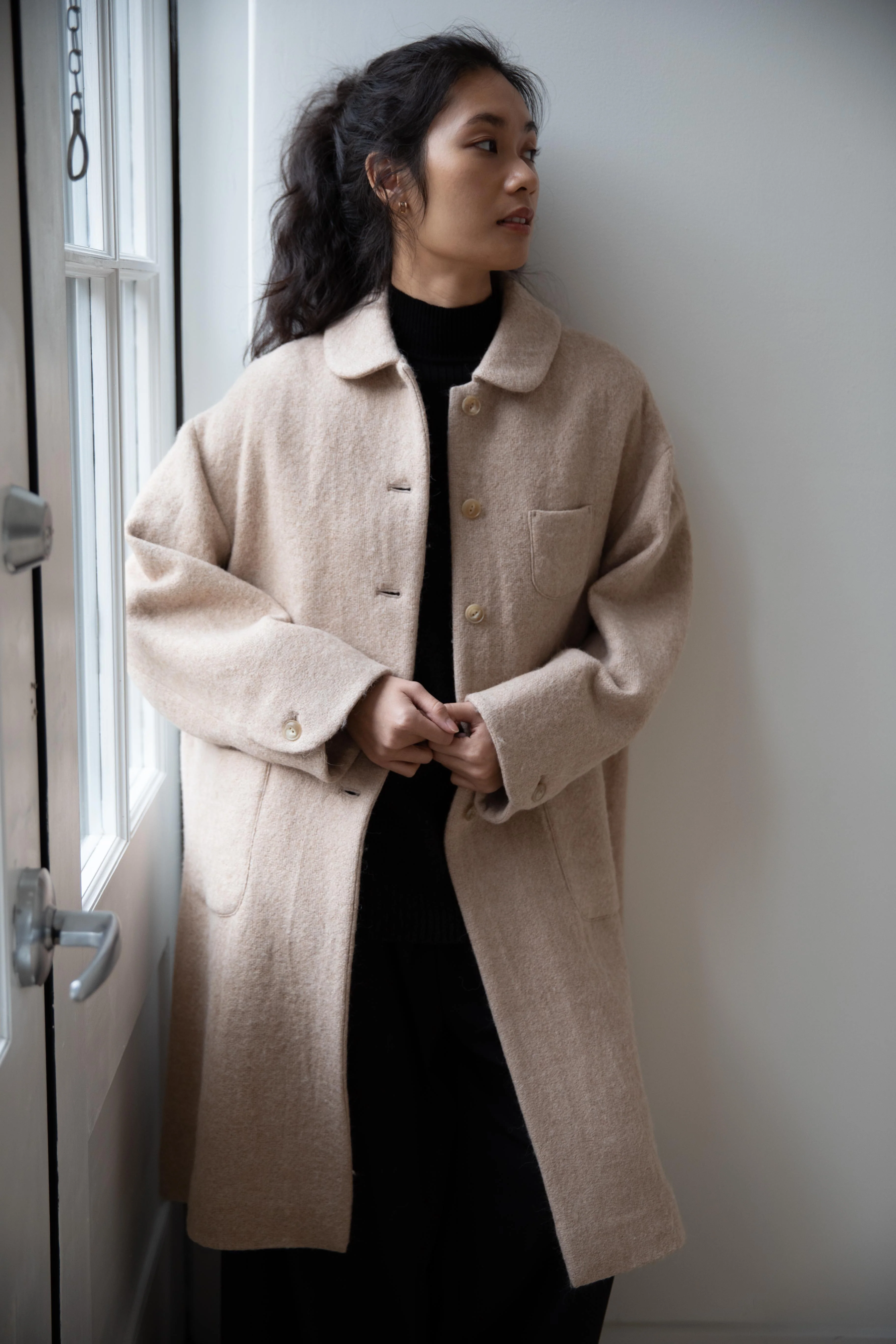 Arts & Science | Coverall Coat in Natural - Image 40
