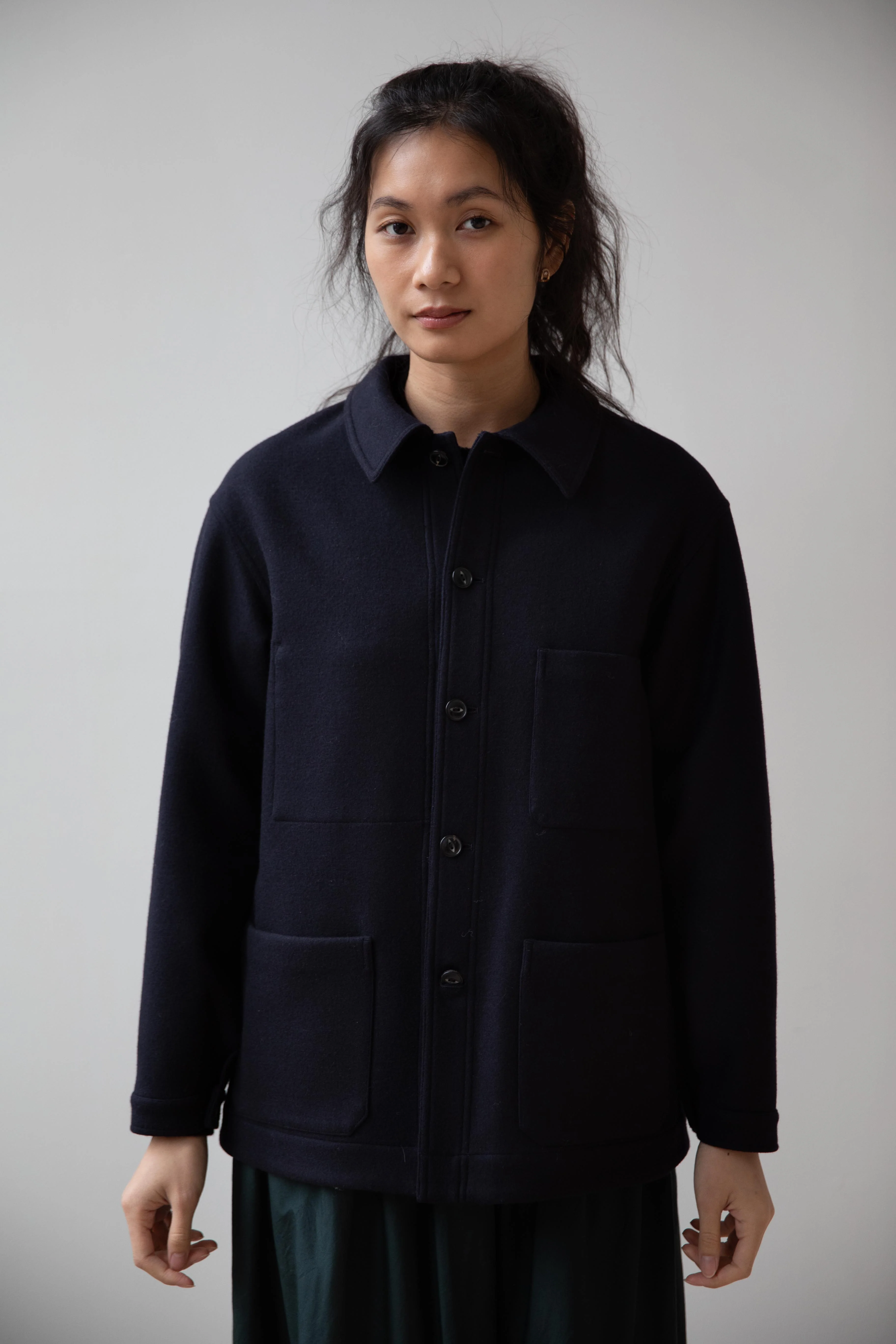 Arts & Science | French Work Jacket in Navy - Image 14