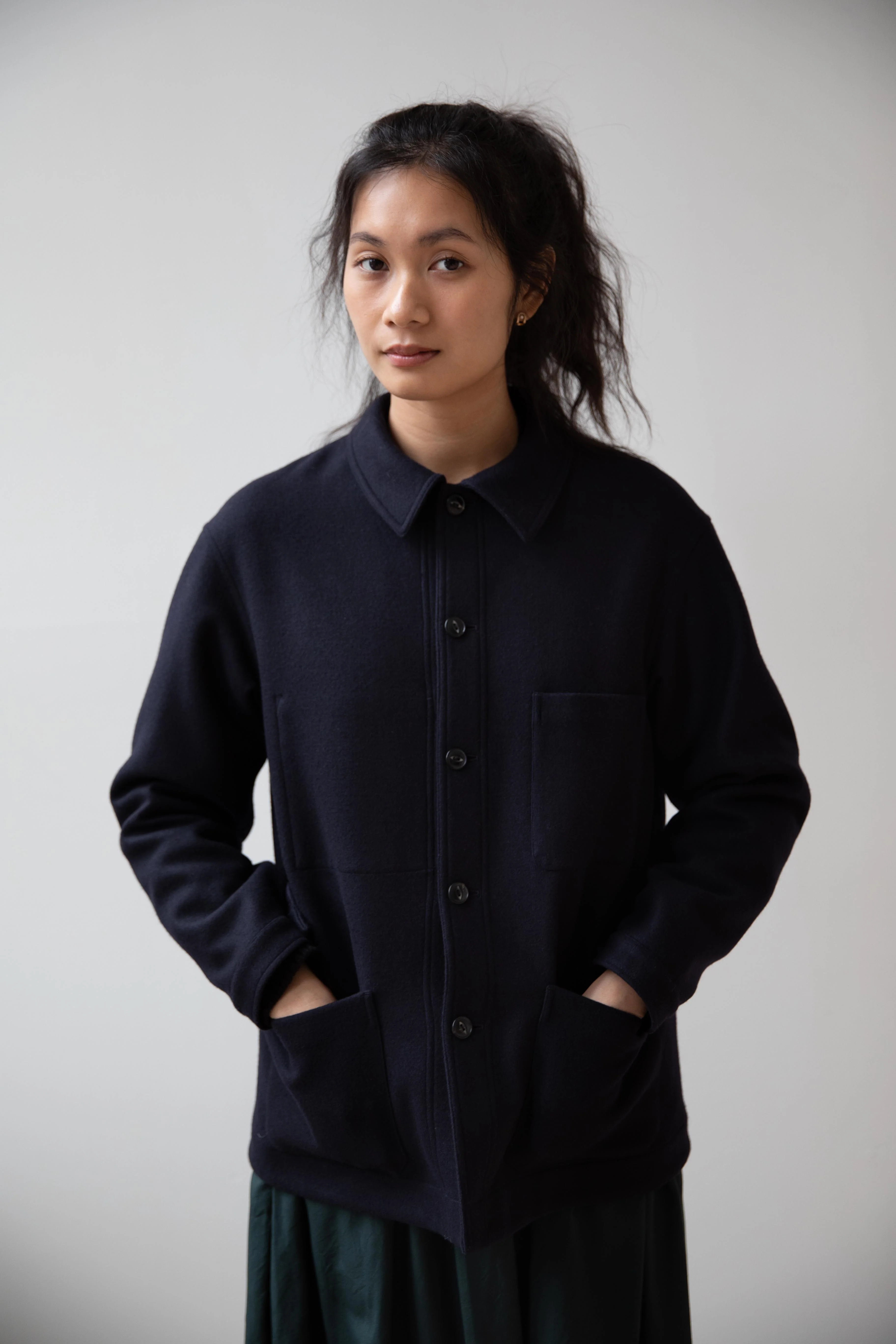Arts & Science | French Work Jacket in Navy - Image 23