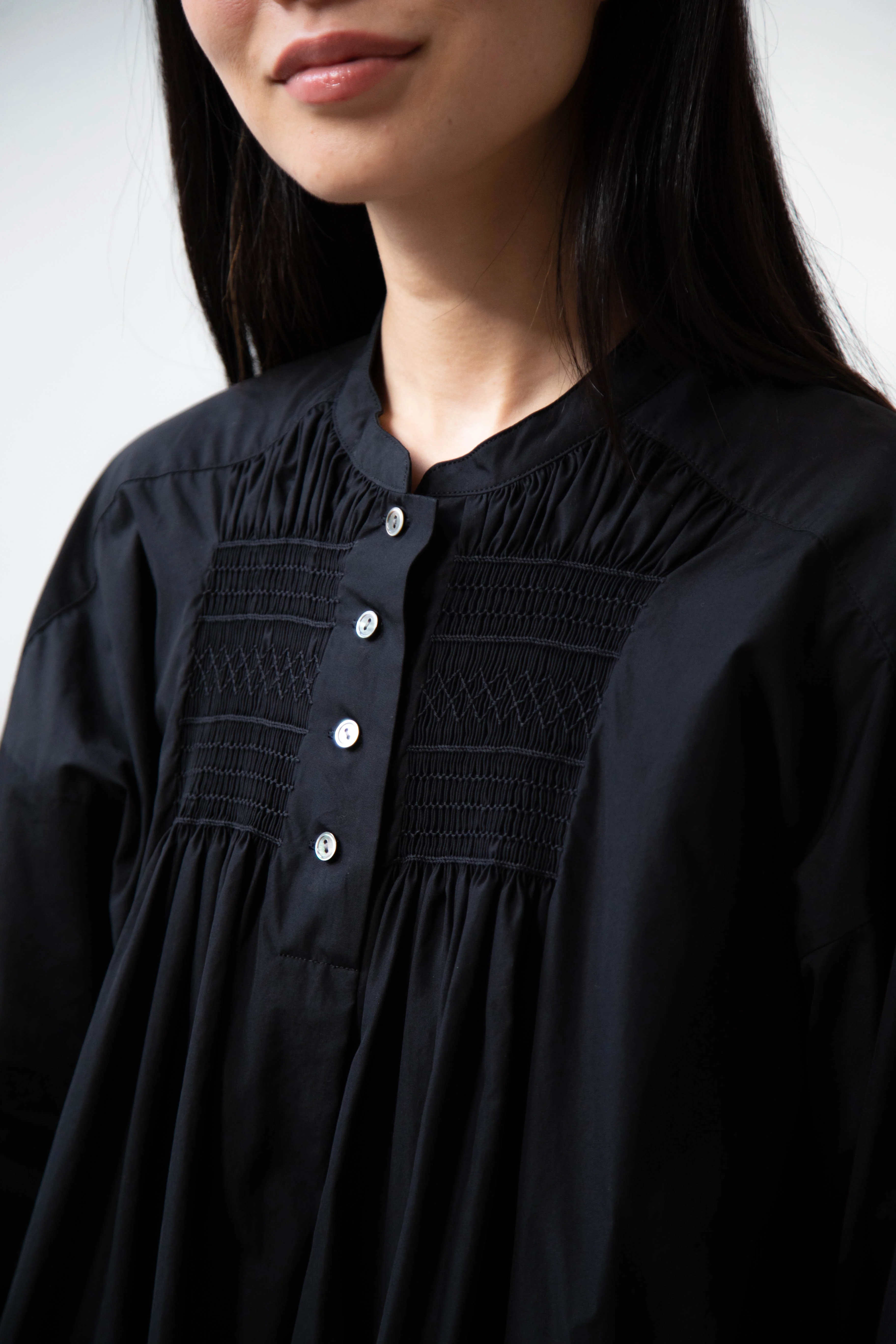 Arts & Science | Front Smocked Tent Line Shirt