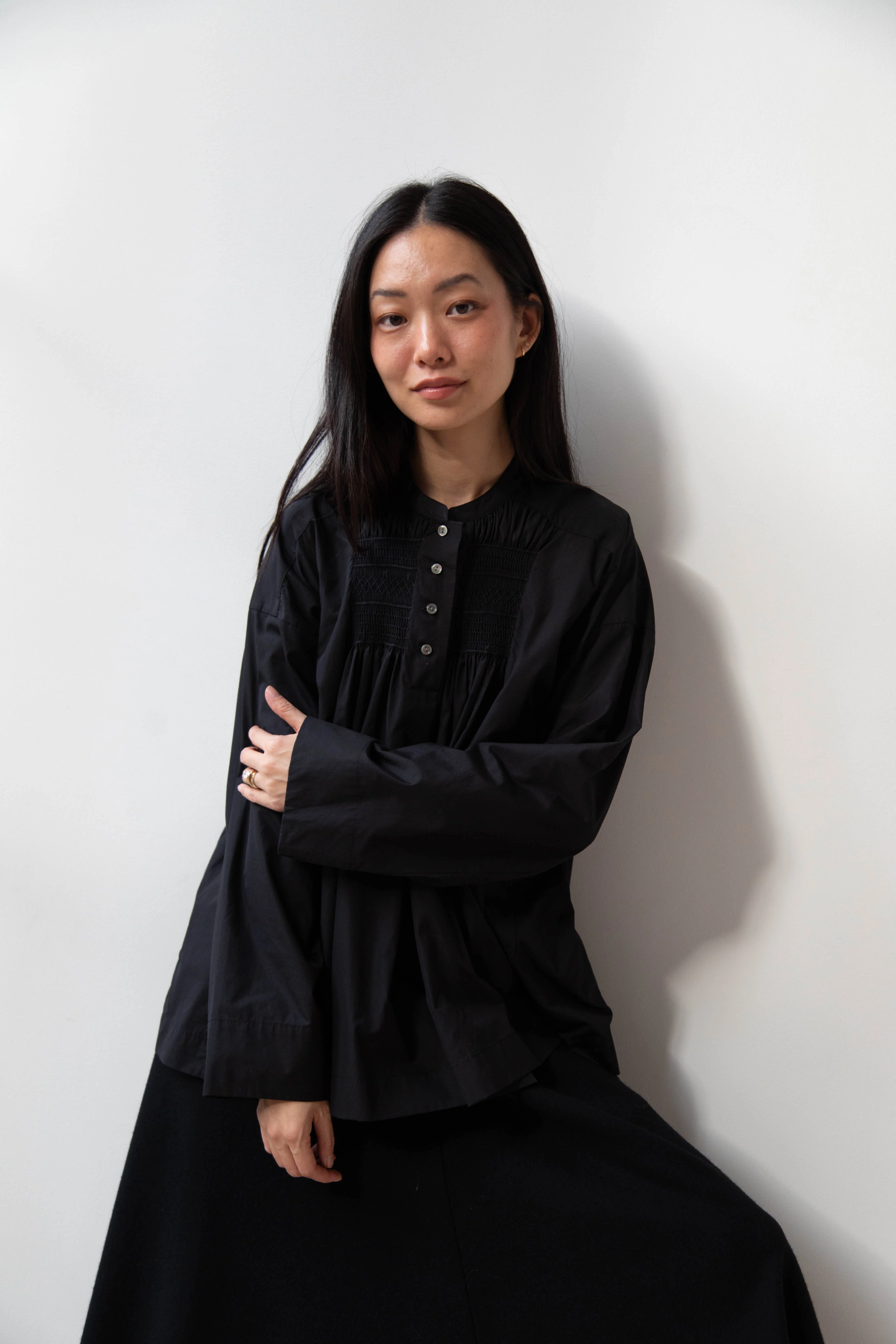 Arts & Science | Front Smocked Tent Line Shirt - Image 32