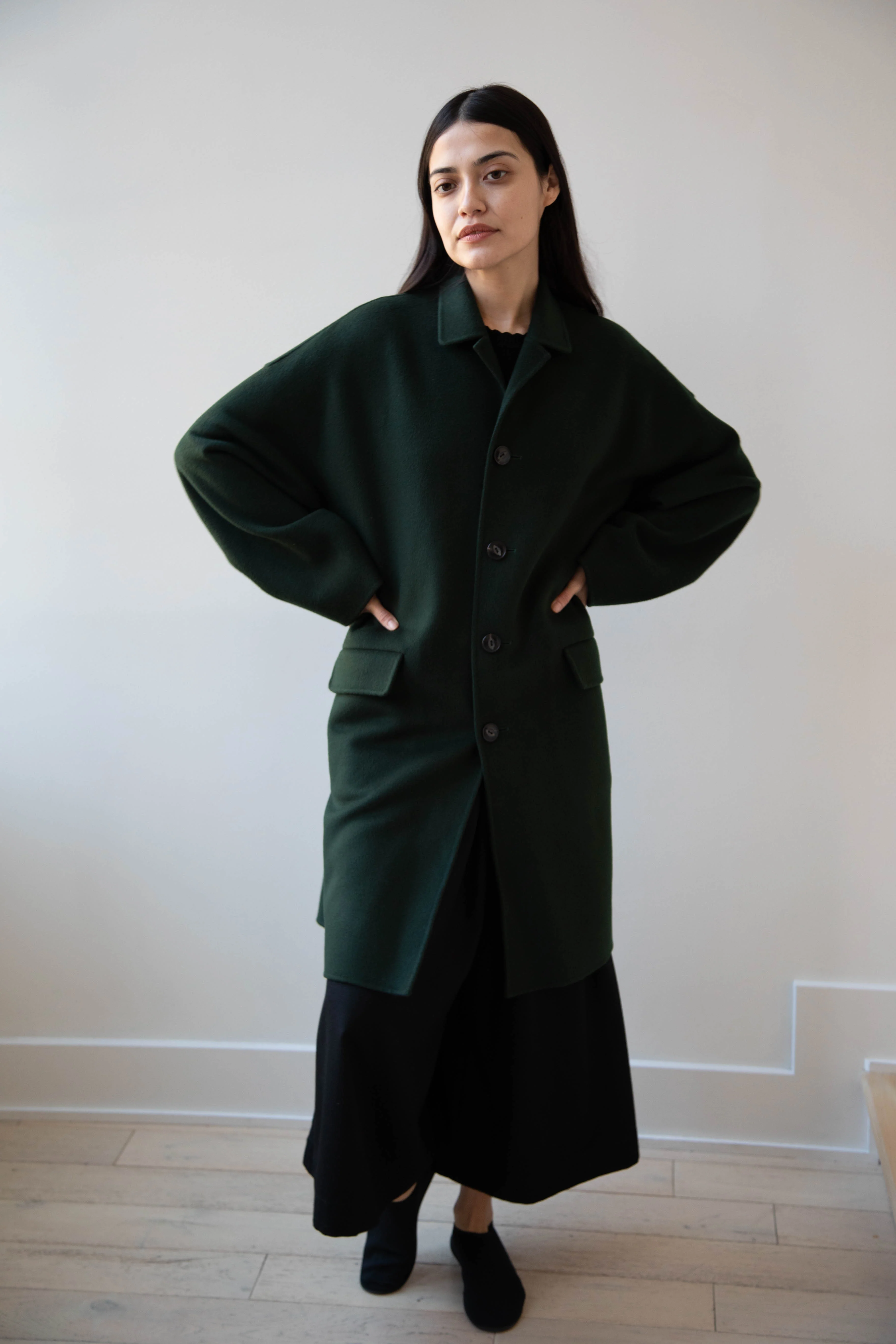 Arts & Science | Grandpa Coat in Jungle Green - Image 28