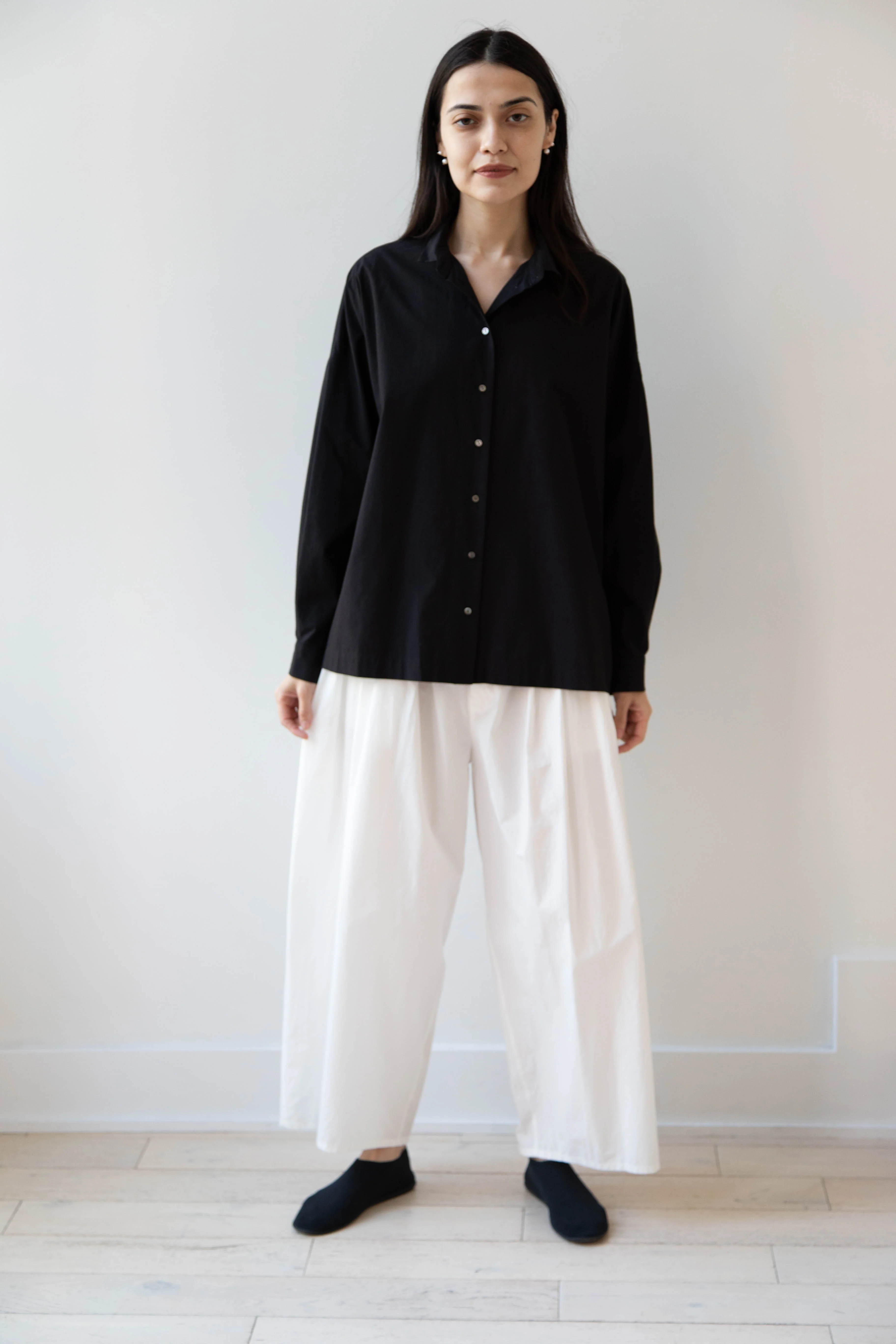 Arts & Science | Granny Line Box Shirt in Black - Image 15