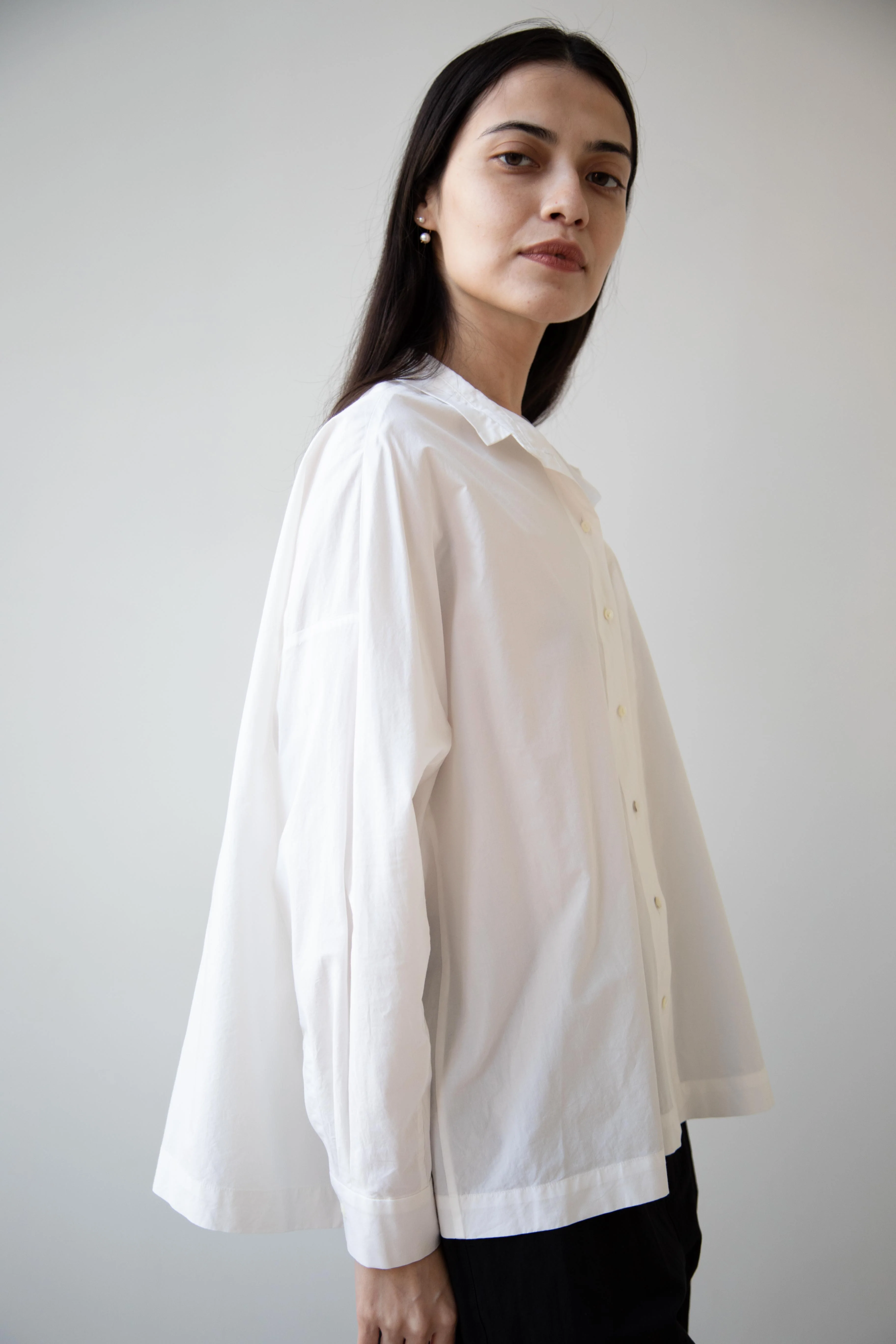 Arts & Science | Granny Line Box Shirt in Off White - Image 26