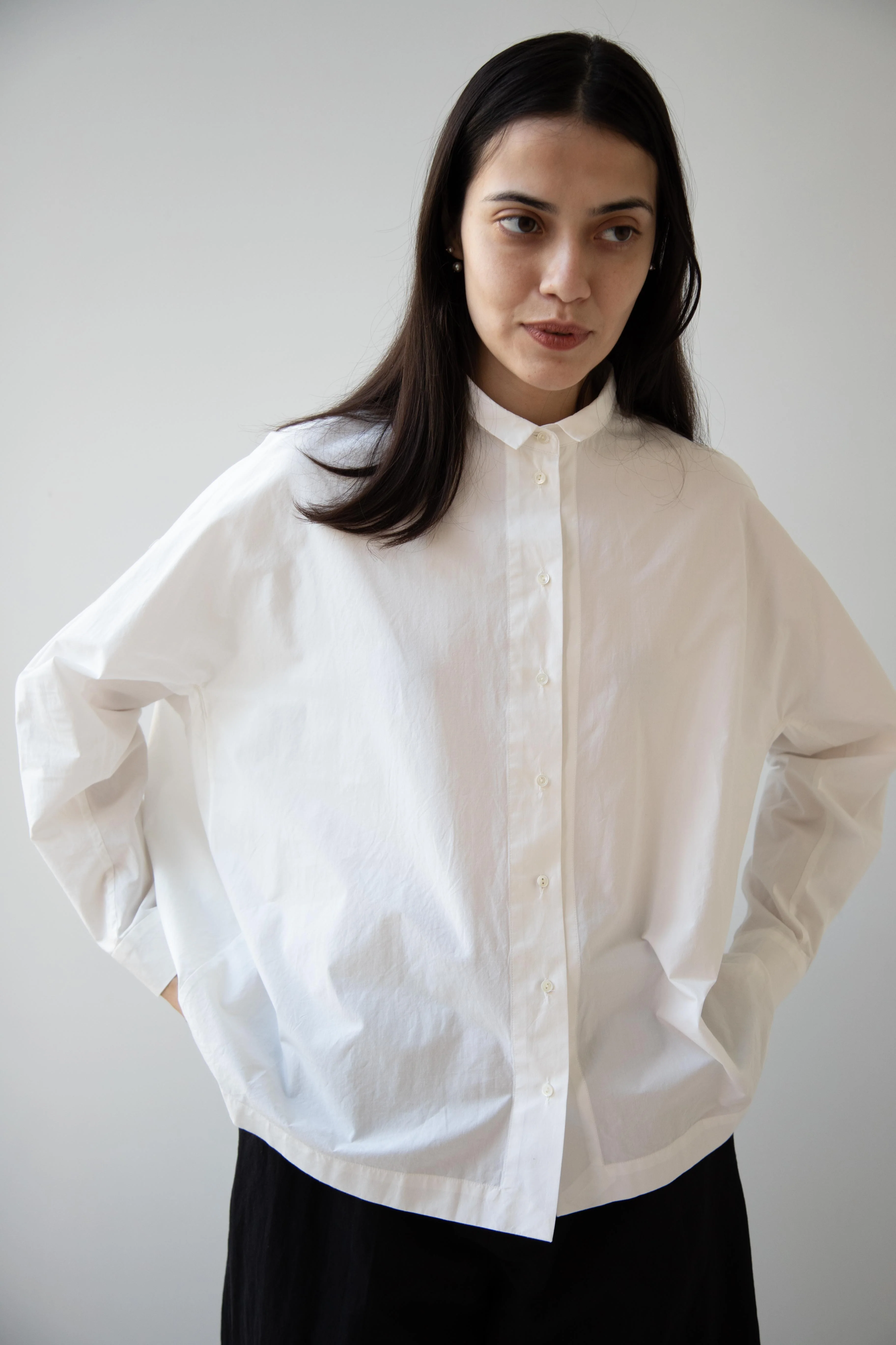 Arts & Science | Granny Line Box Shirt in Off White - Image 28