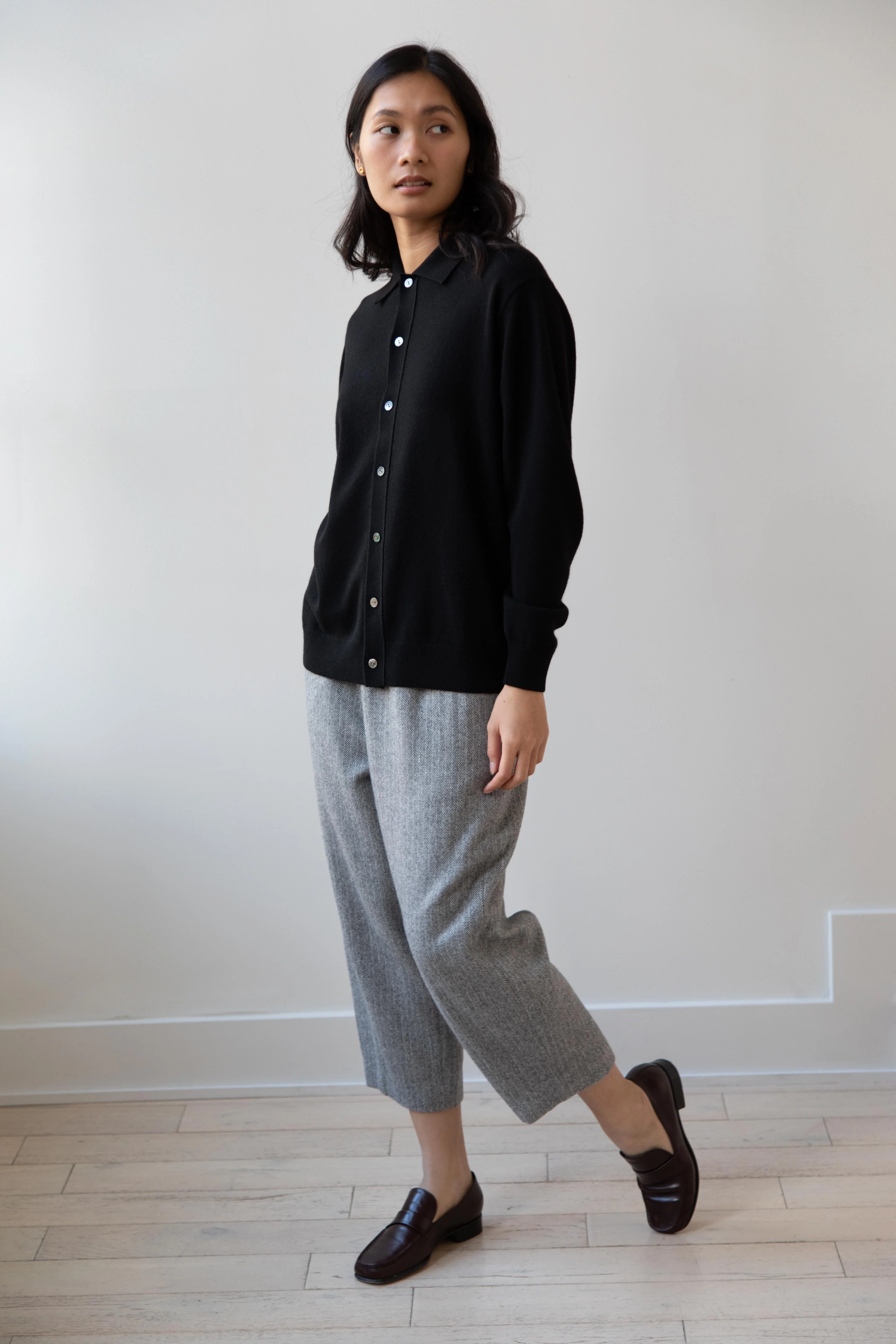 Arts & Science | Hem Easy Dart Pants in Grey Herringbone - Image 30